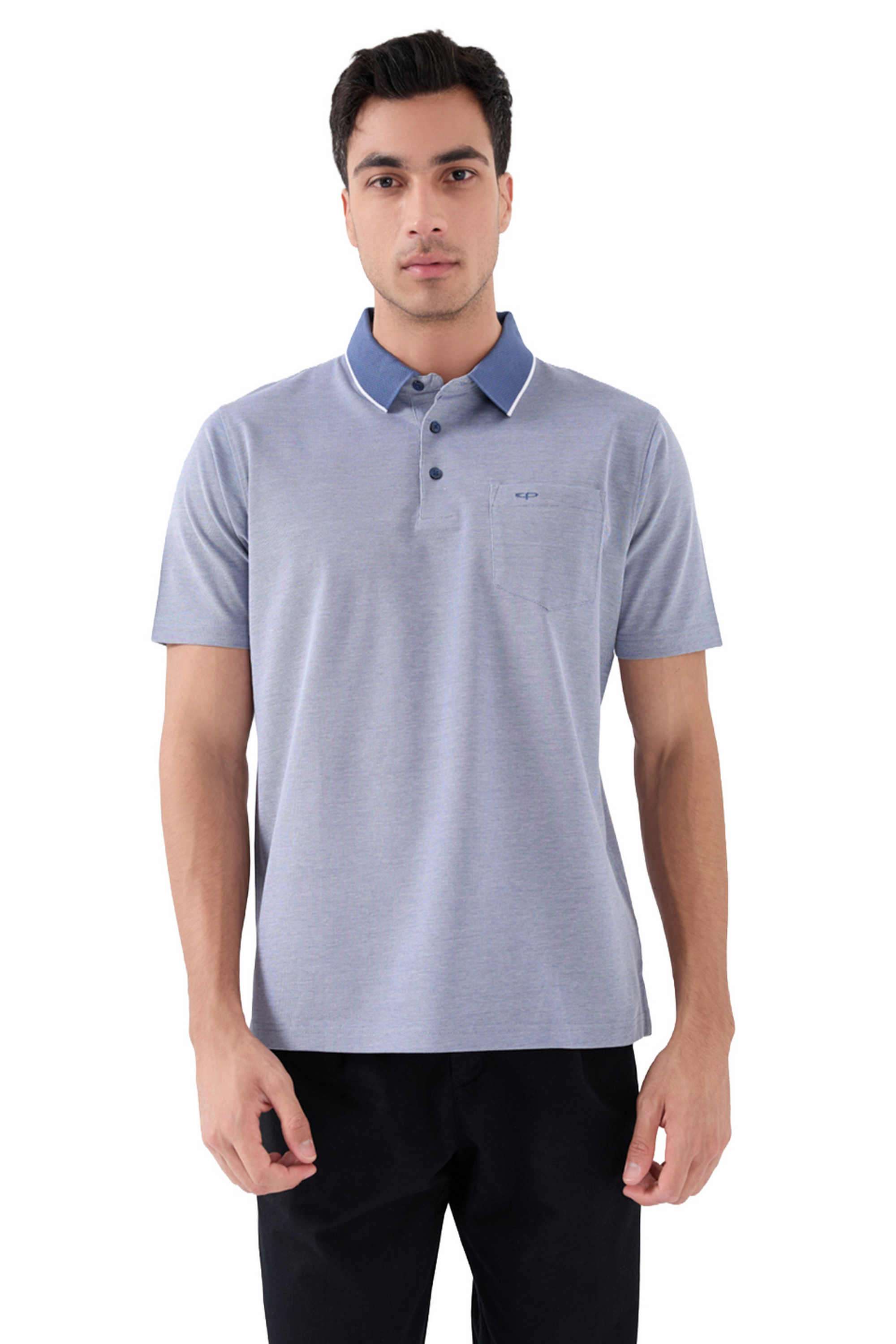 Solid-Cotton-Polo-Men-s-T-Shirt