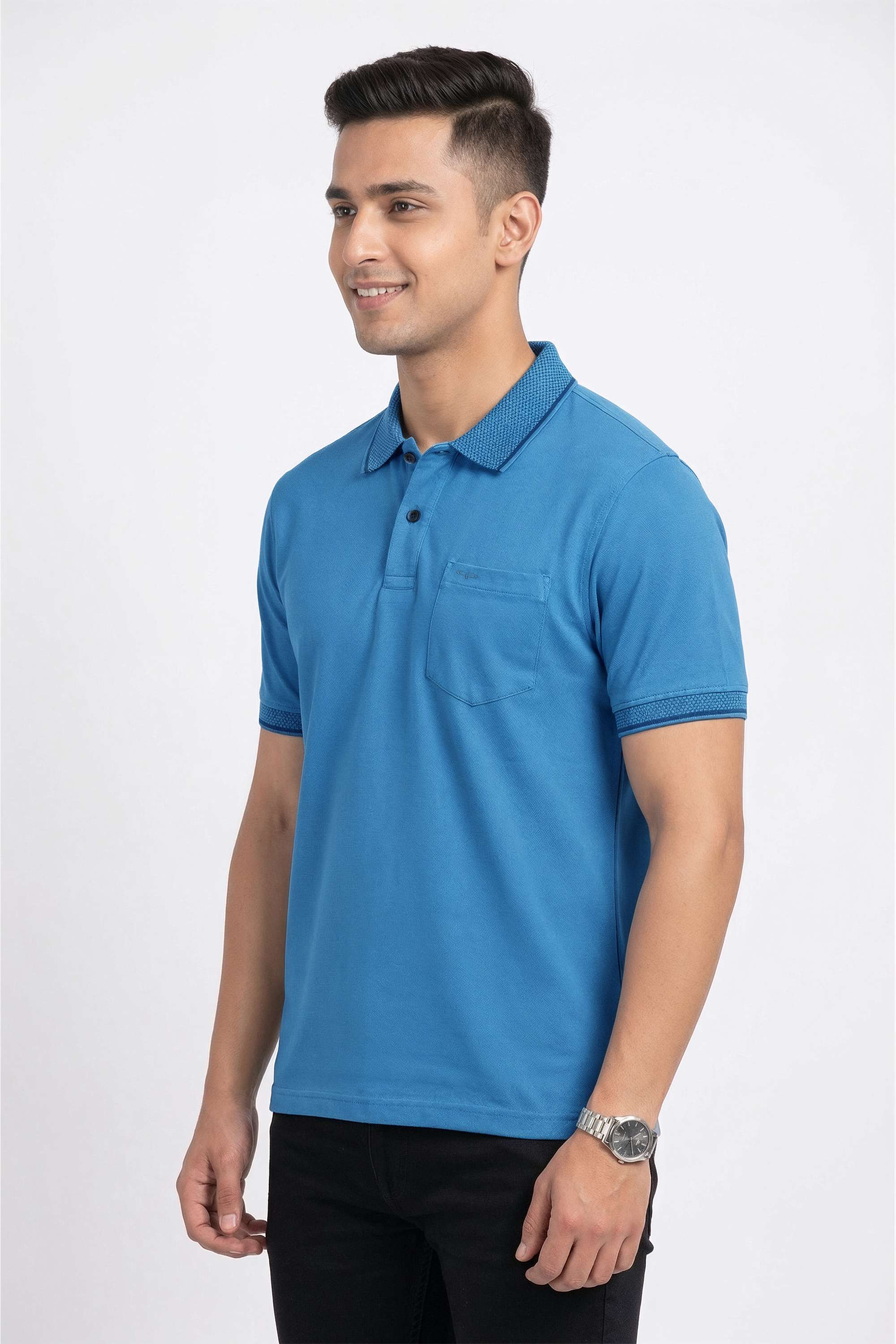 Solid-Cotton-Regular-Fit-Men-s-T-Shirt