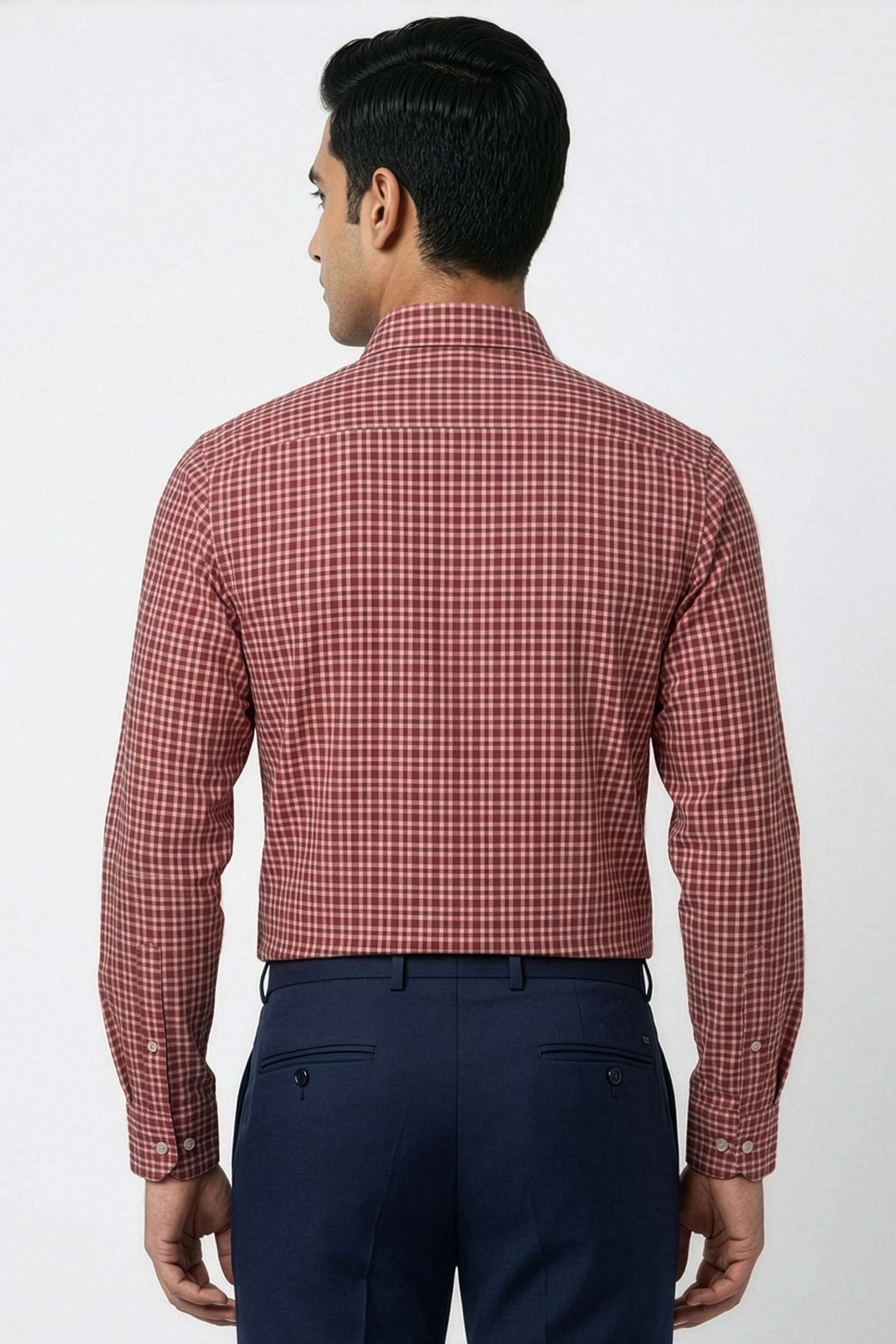 Checks-Cotton-Regular-Fit-Men-s-Casual-Wear-Shirt