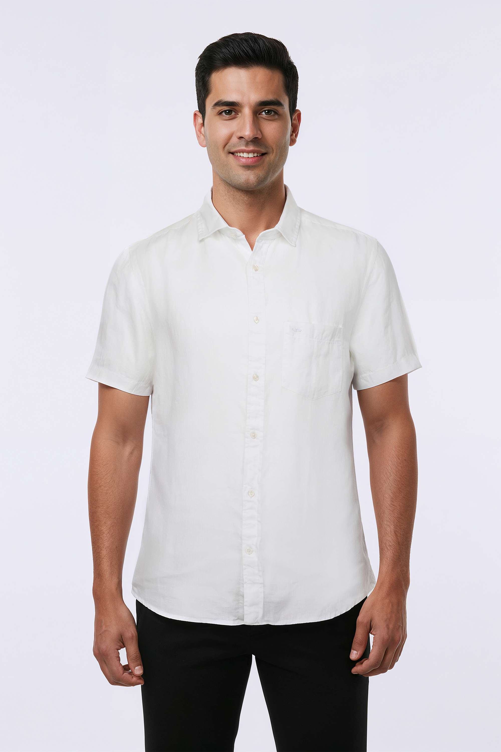 Solid-Linen-Regular-Fit-Men-s-Casual-Wear-Shirt