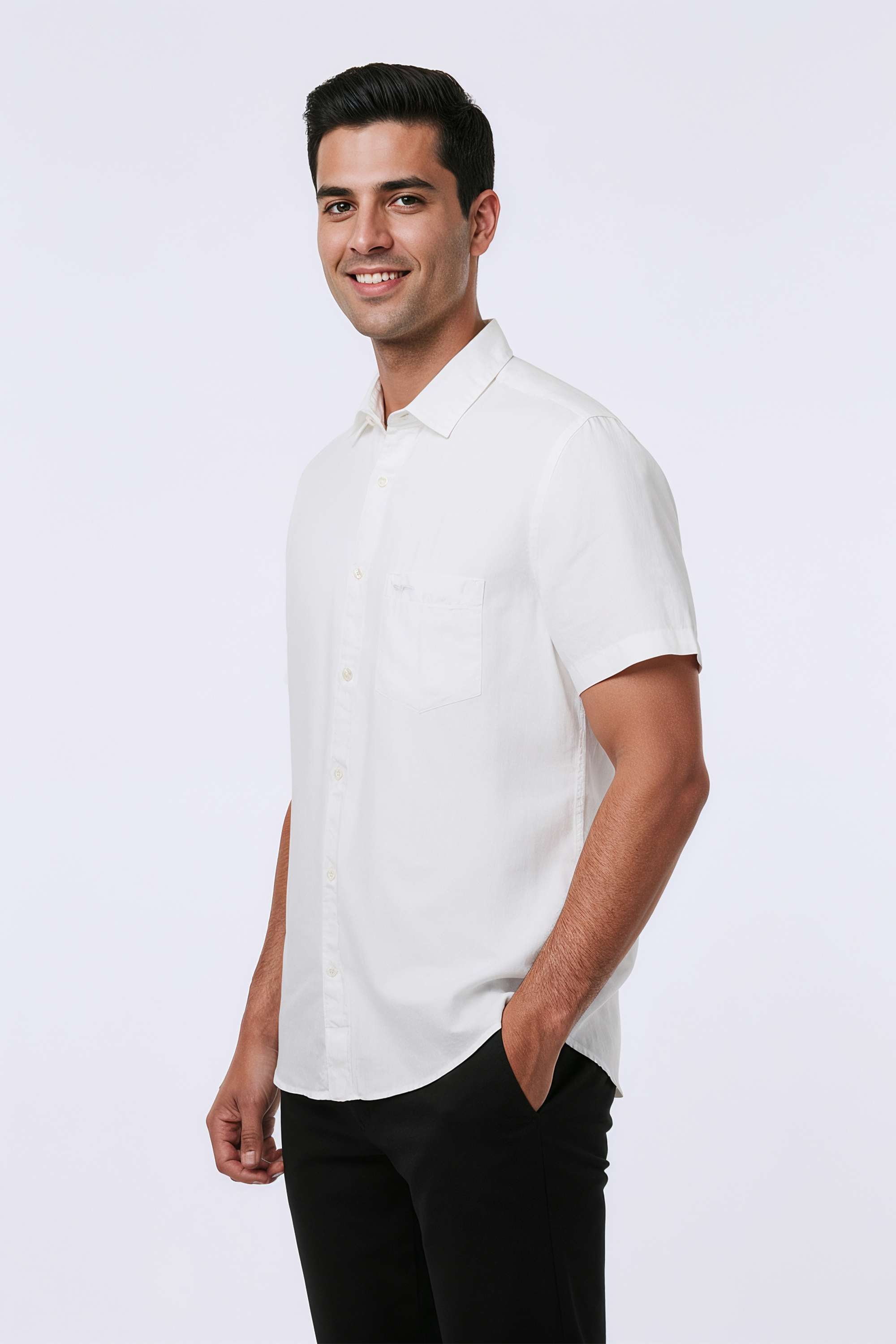 Solid-Linen-Regular-Fit-Men-s-Casual-Wear-Shirt