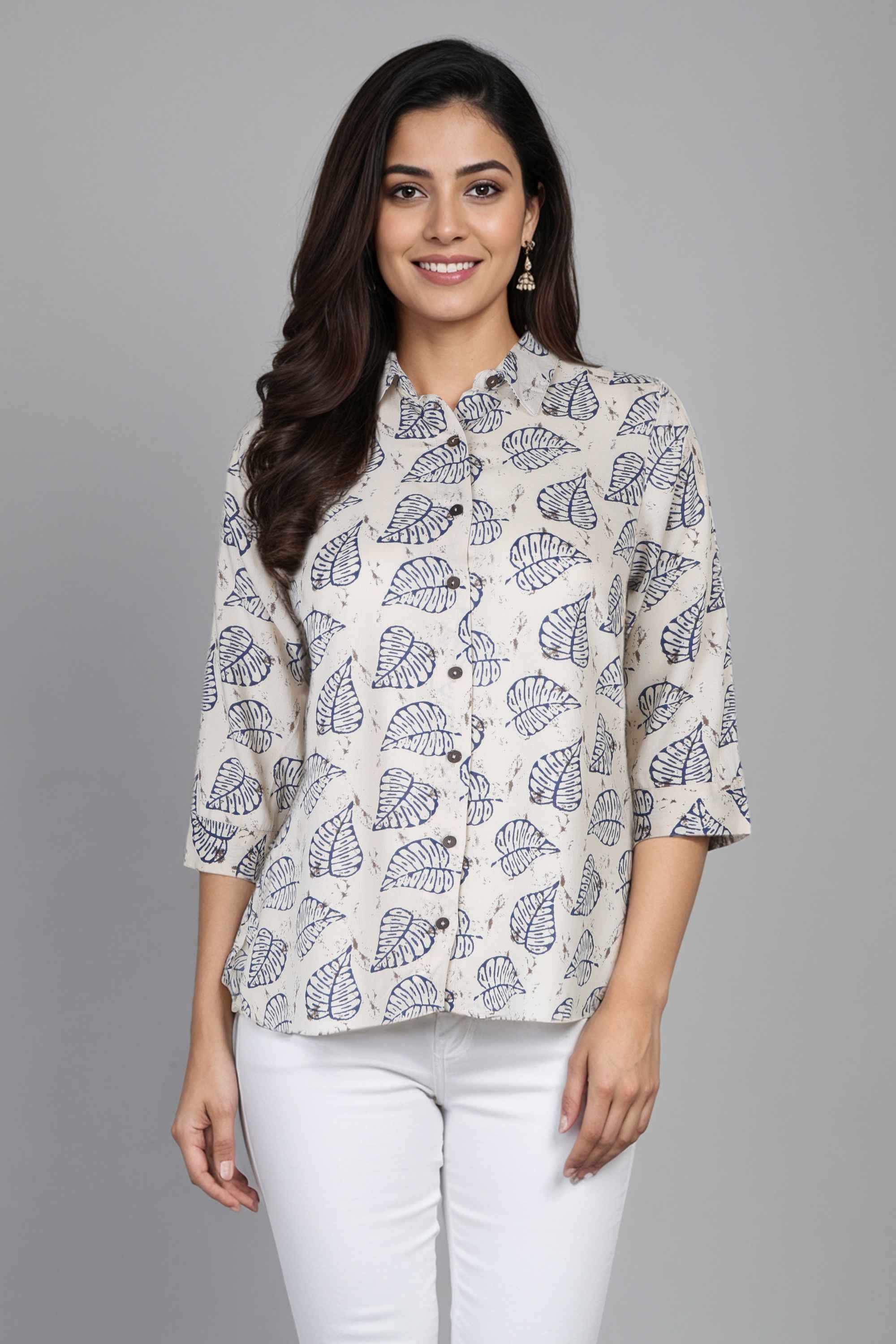 Printed-Rayon-Collared-Women-s-Tunic