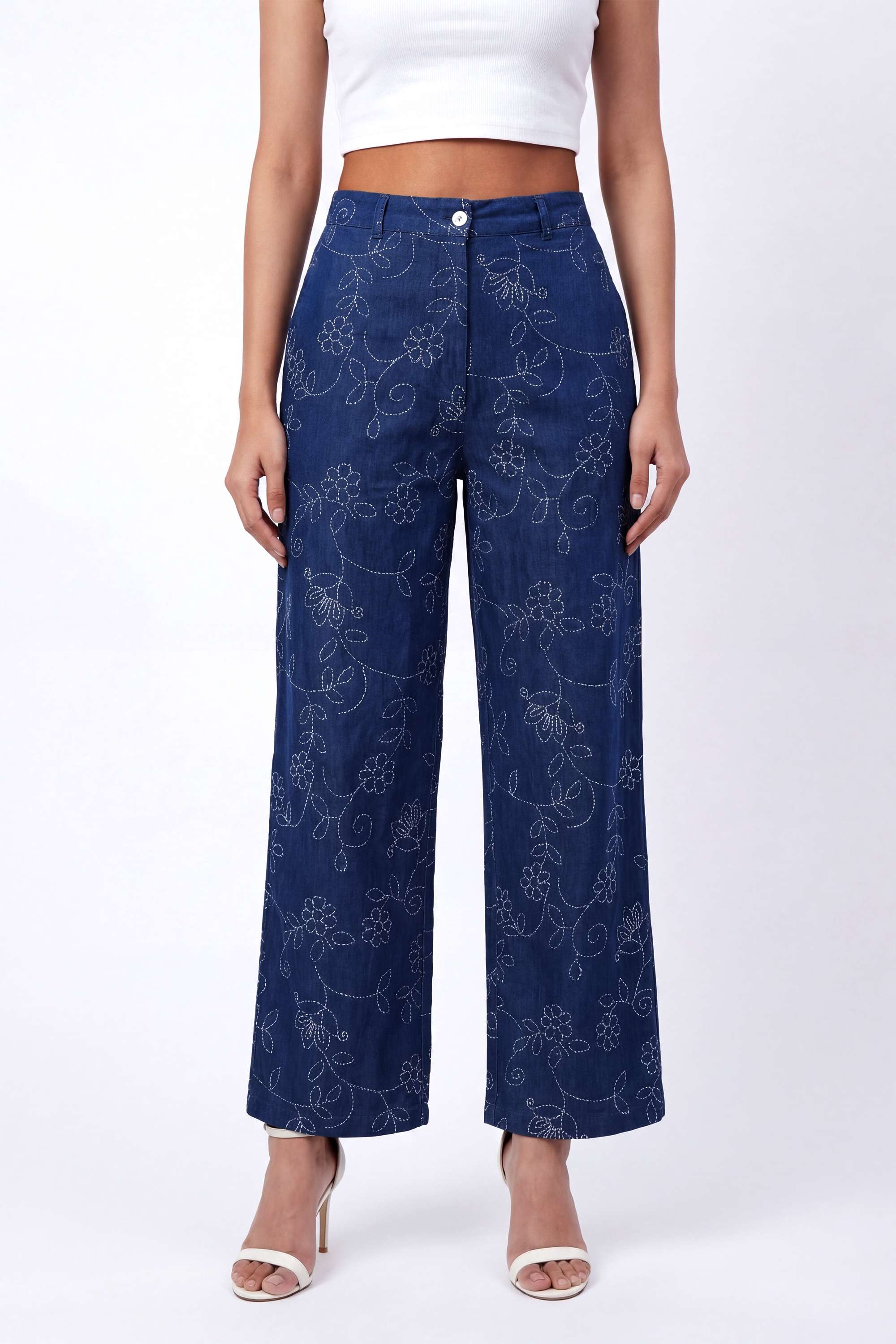 Printed-Regular-Fit-Denim-Women-s-Casual-Wear-Palazzos