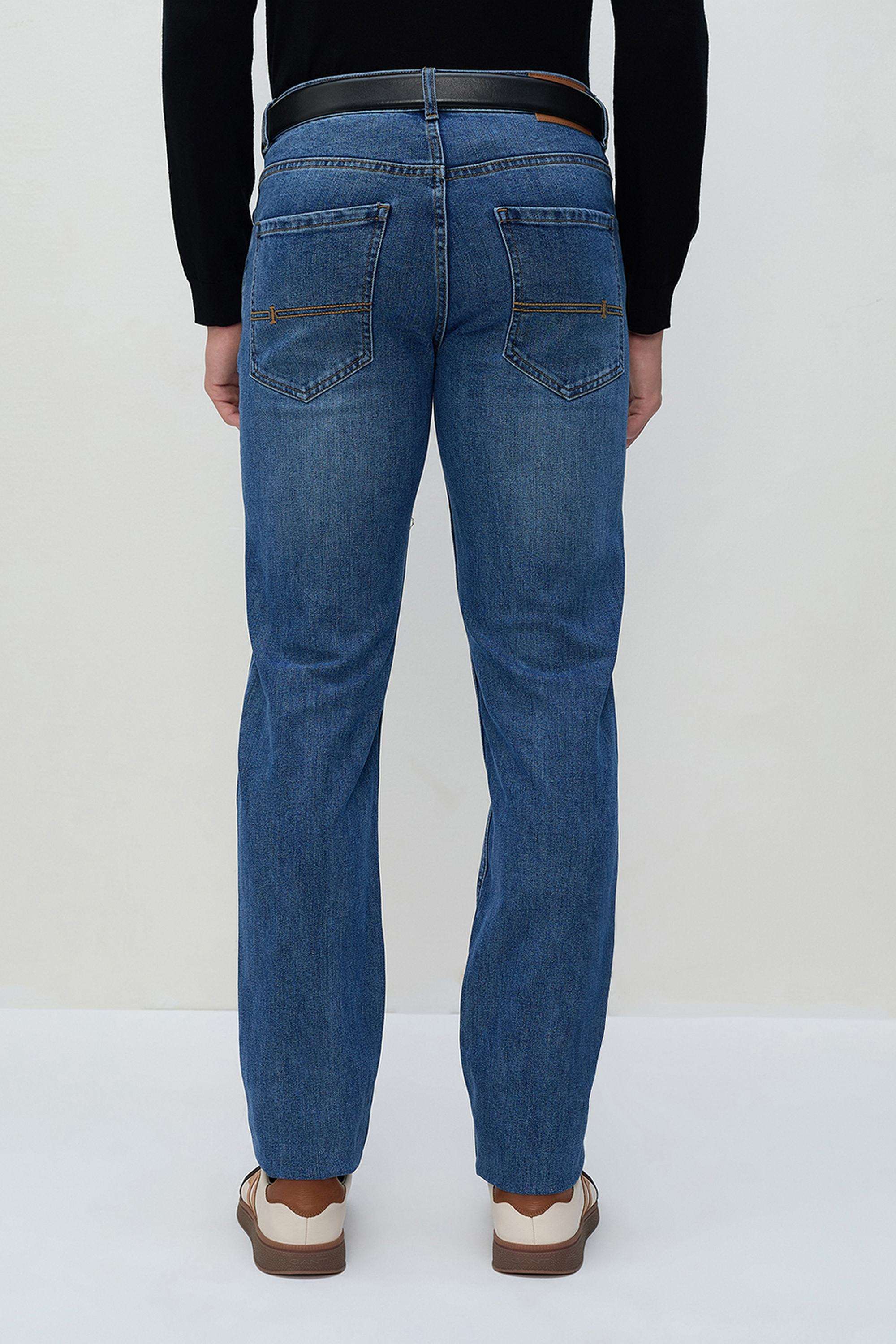 Solid-Cotton-Blend-Regular-Fit-Men-s-Jeans