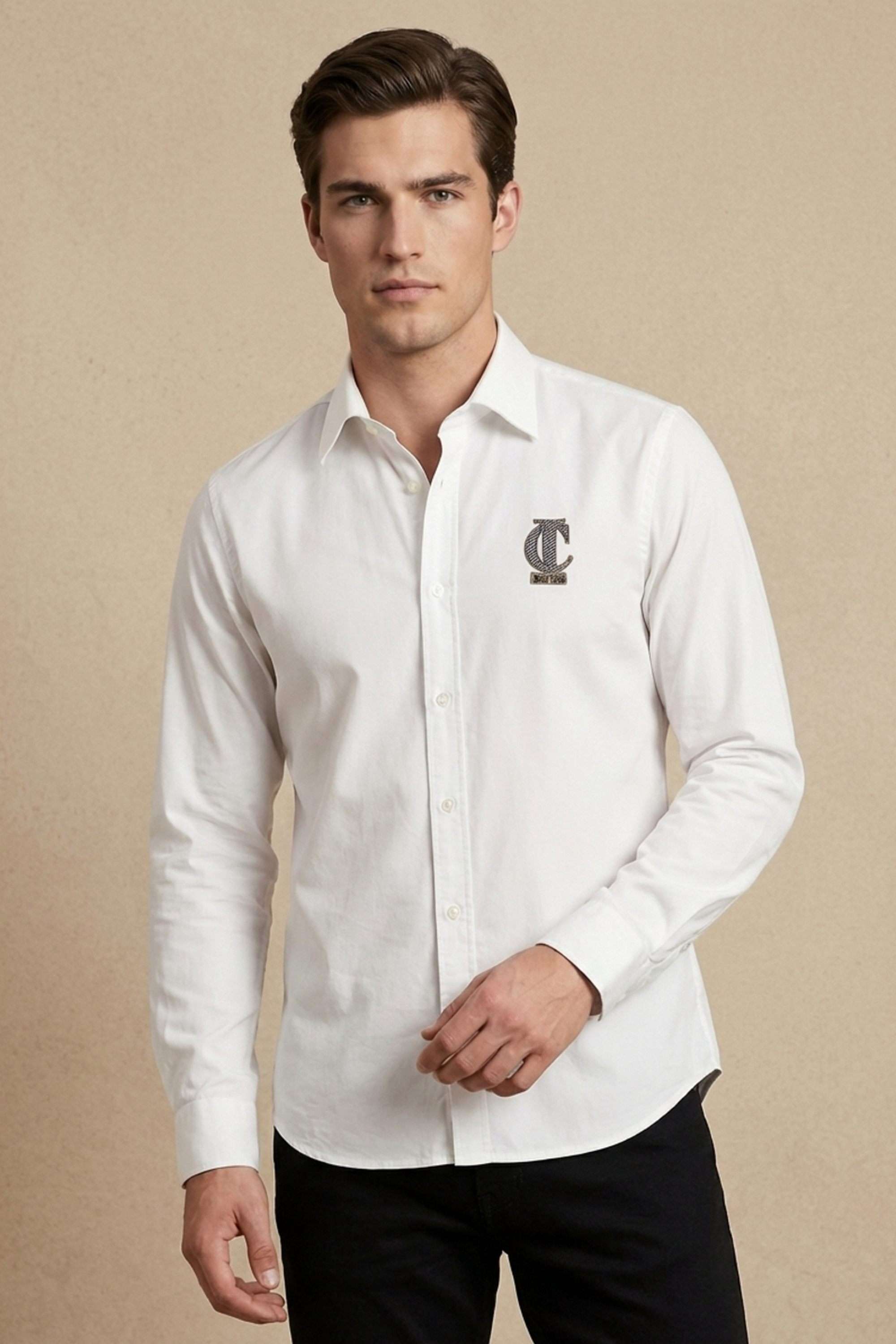 Solid-Cotton-Regular-Fit-Men-s-Casual-Shirt