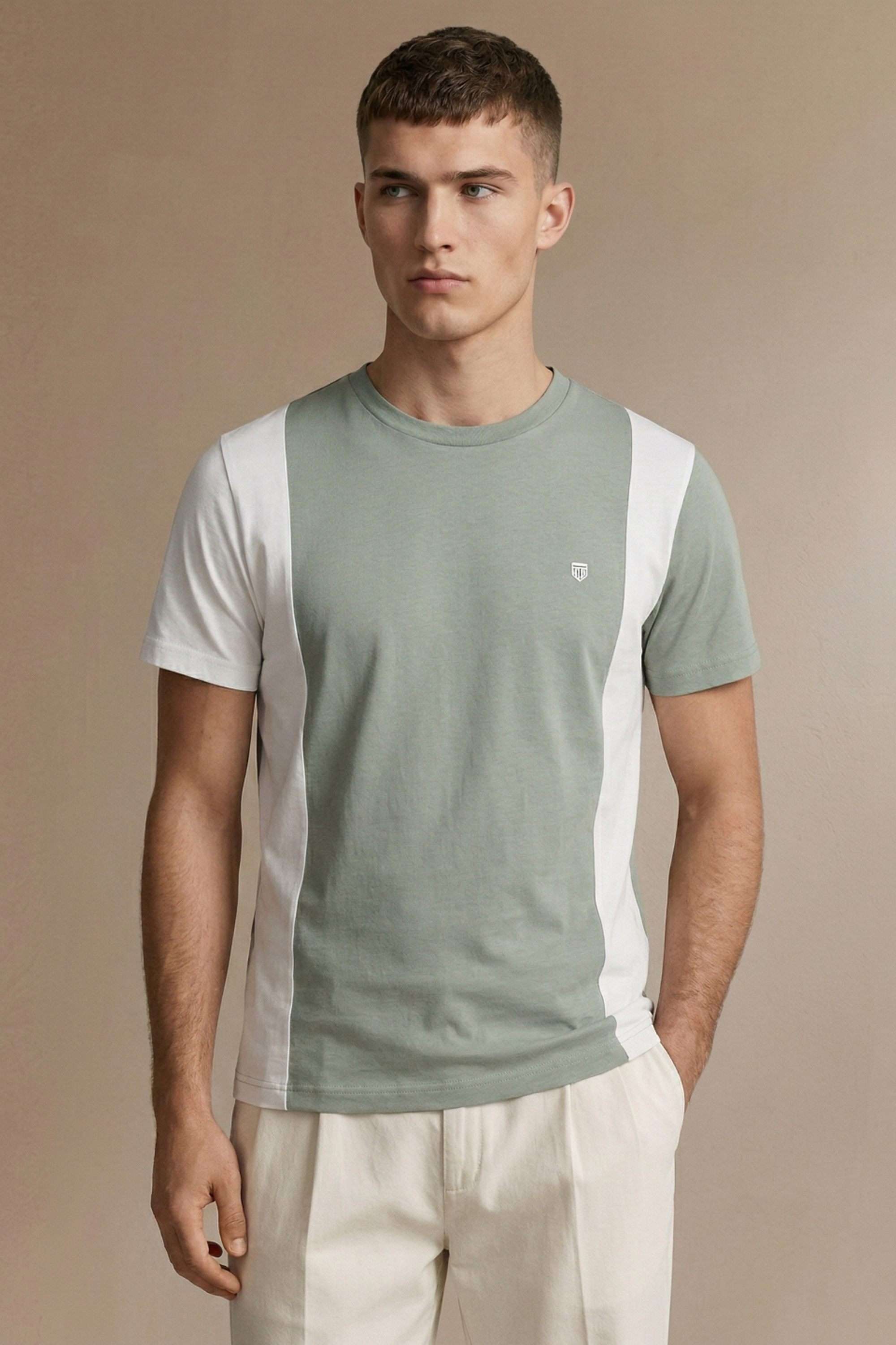 Color-Block-Cotton-Round-Neck-Men-s-T-Shirt