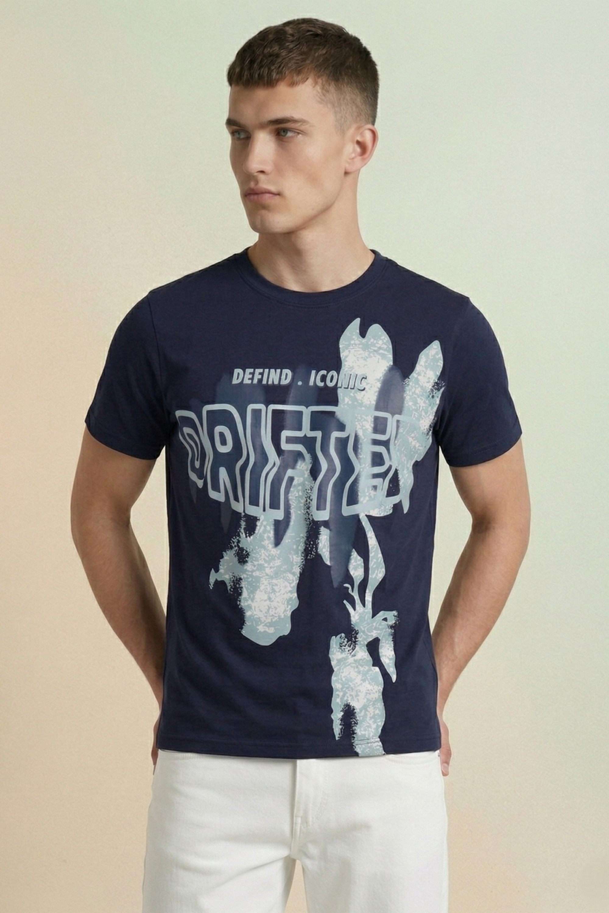 Graphic-Print-Cotton-Round-Neck-Men-s-T-Shirt
