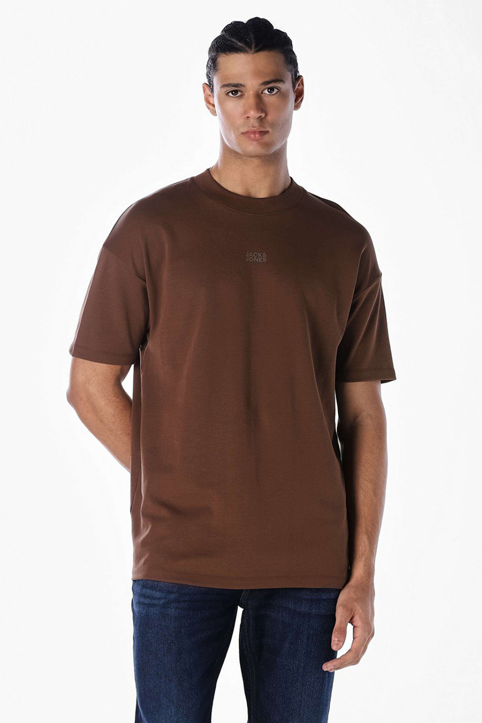 Solid-Cotton-Slim-Fit-Men-s-T-Shirt