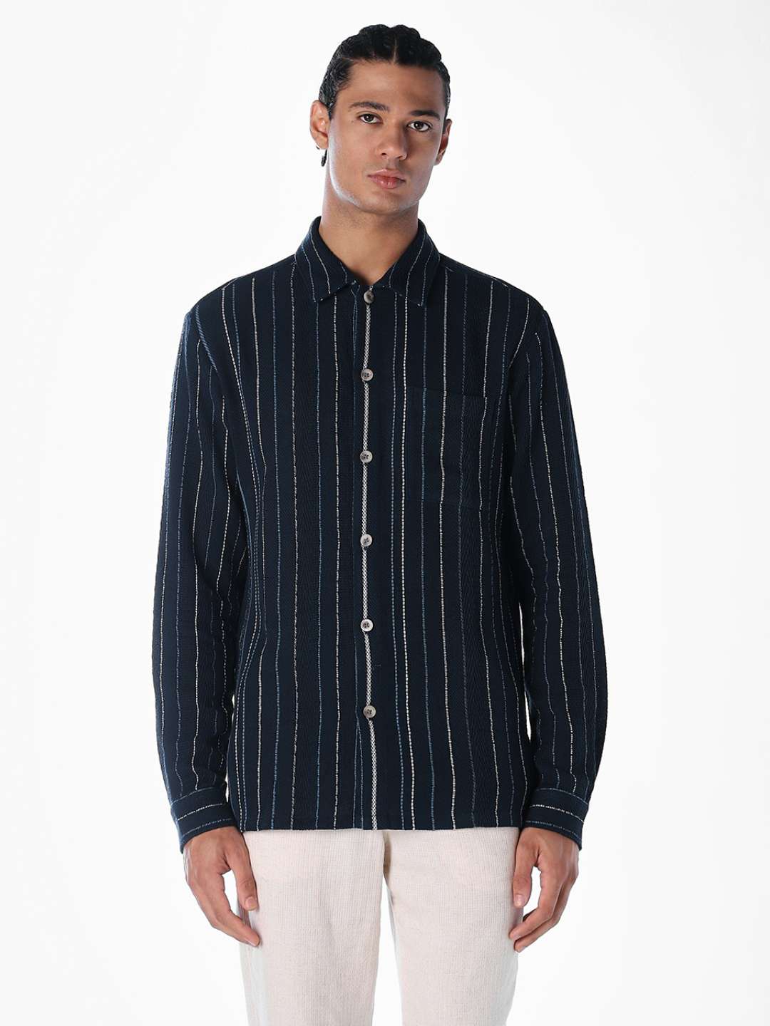 Stripes-Cotton-Regular-Fit-Men-s-Shirt