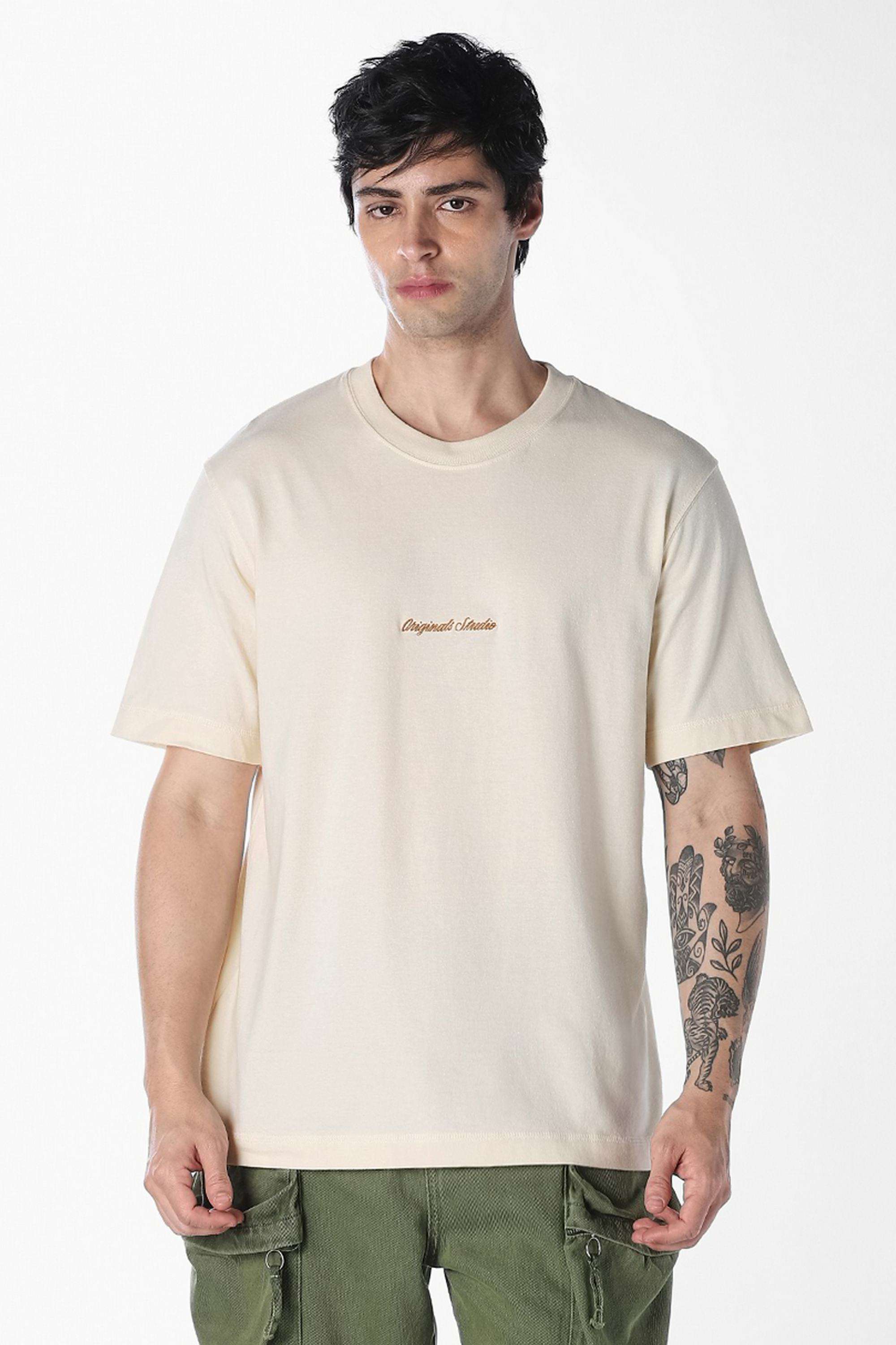 Embroidered-Cotton-Round-Neck-Men-s-T-Shirt