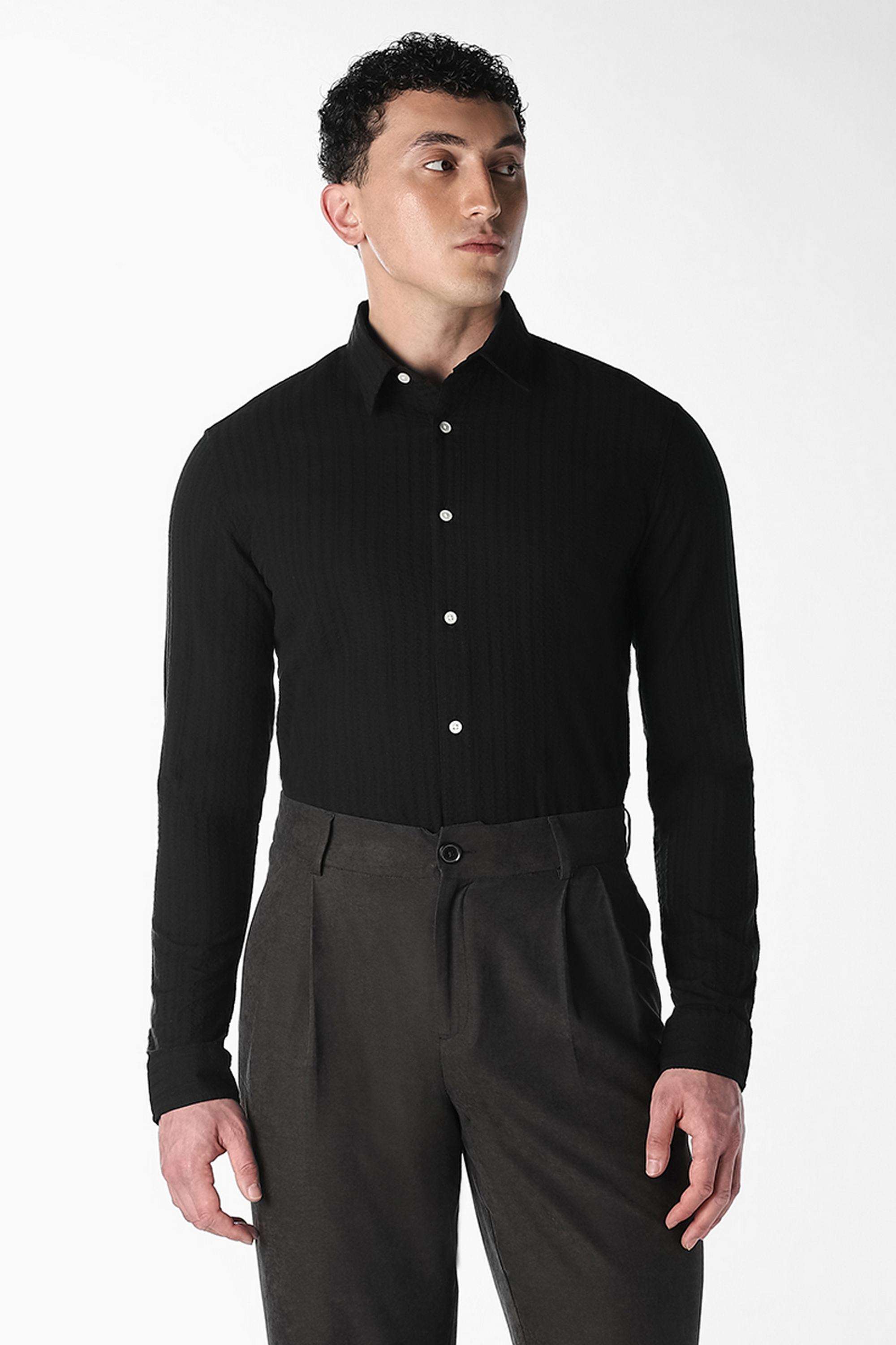 Solid-Cotton-Regular-Fit-Men-s-Casual-Shirt