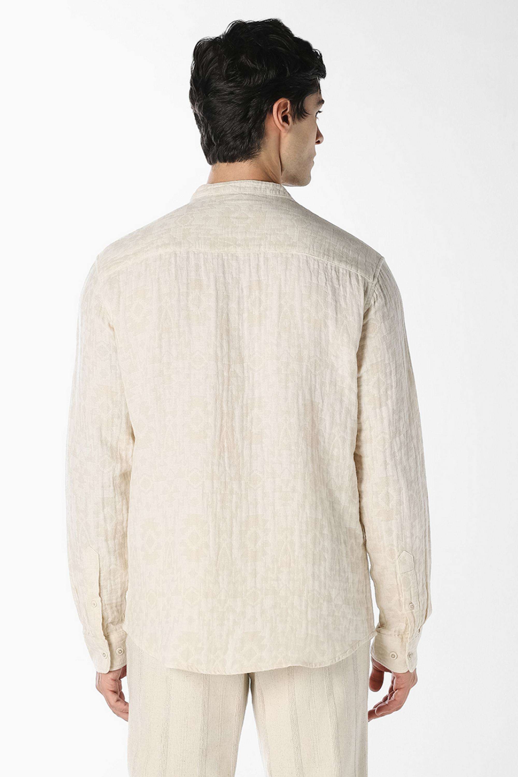 Solid-Cotton-Regular-Fit-Men-s-Casual-Shirt