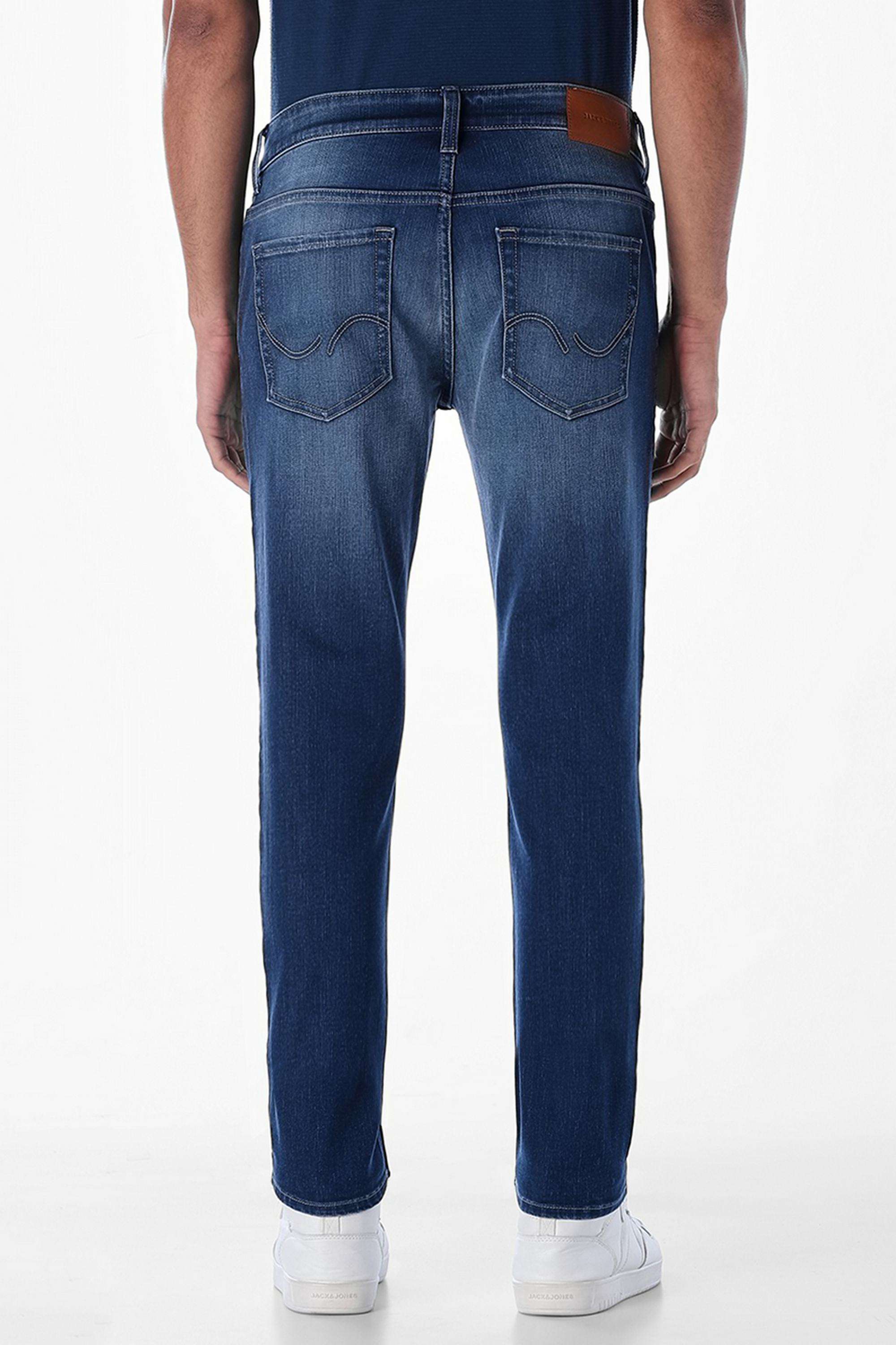 Solid-Cotton-Skinny-Fit-Men-s-Jeans