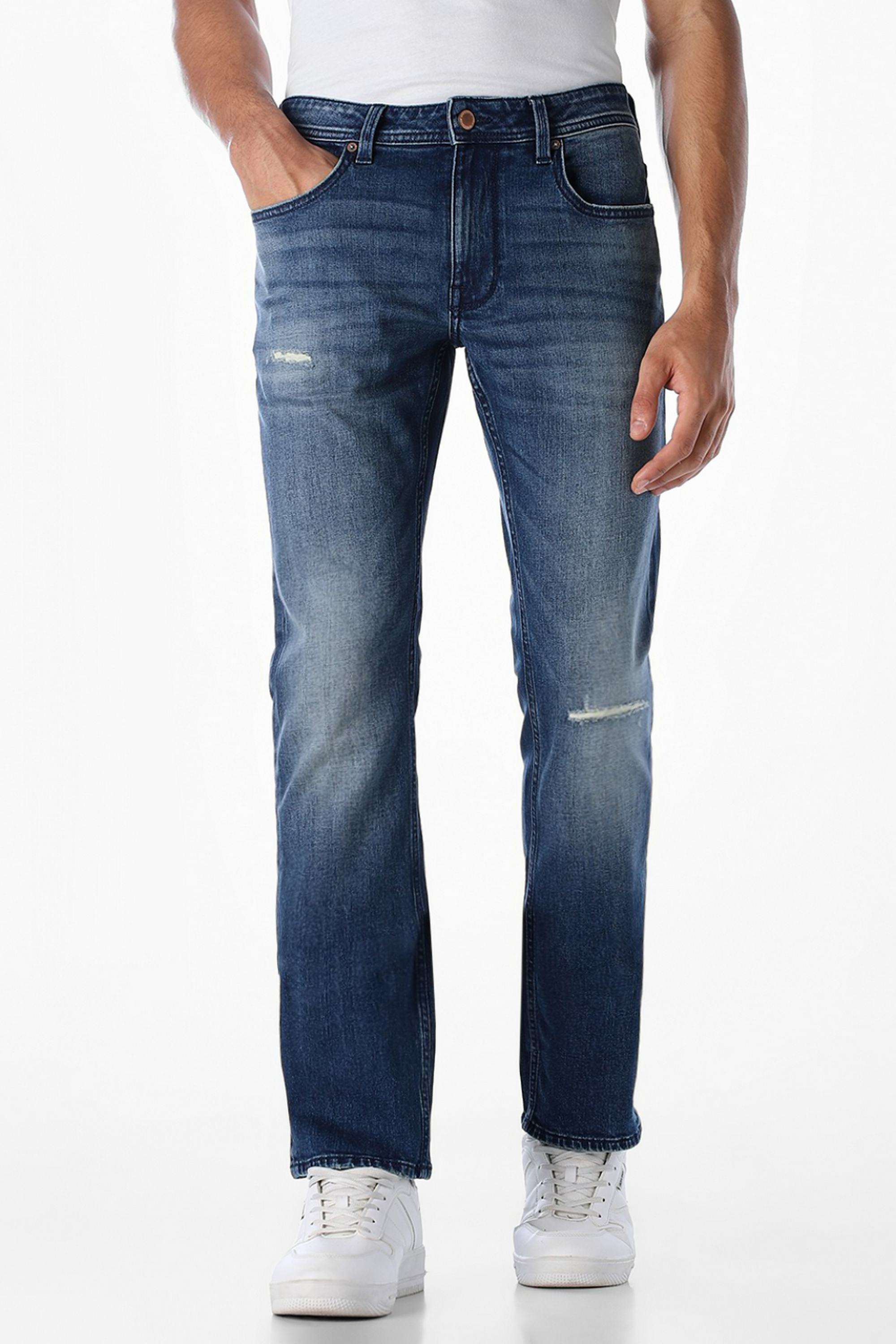 Light-Wash-Cotton-Regular-Fit-Men-s-Jeans