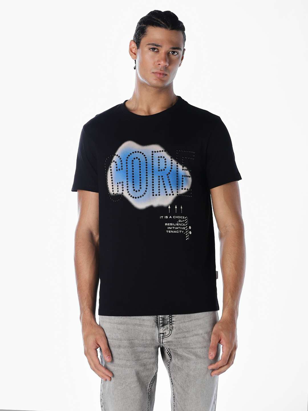 Embroidered-Cotton-Round-Neck-Men-s-T-Shirt