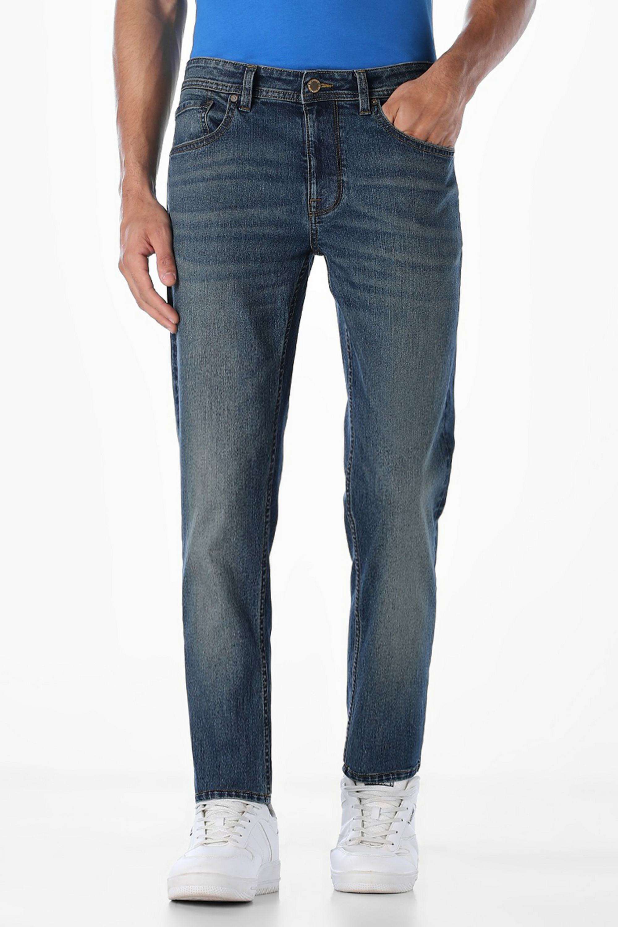 Light-Wash-Cotton-Regular-Fit-Men-s-Jeans
