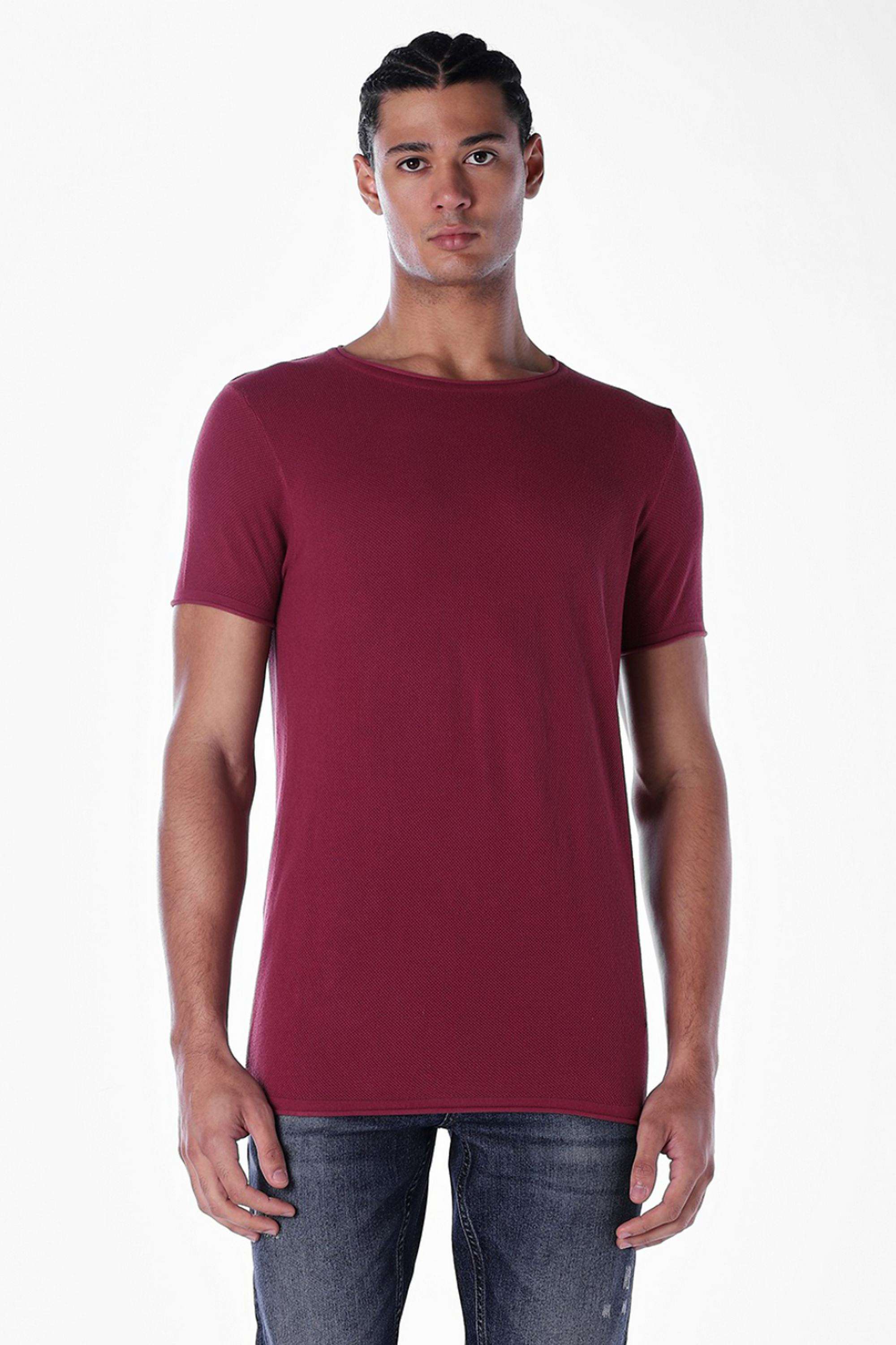 Solid-Cotton-Regular-Fit-Men-s-T-Shirt
