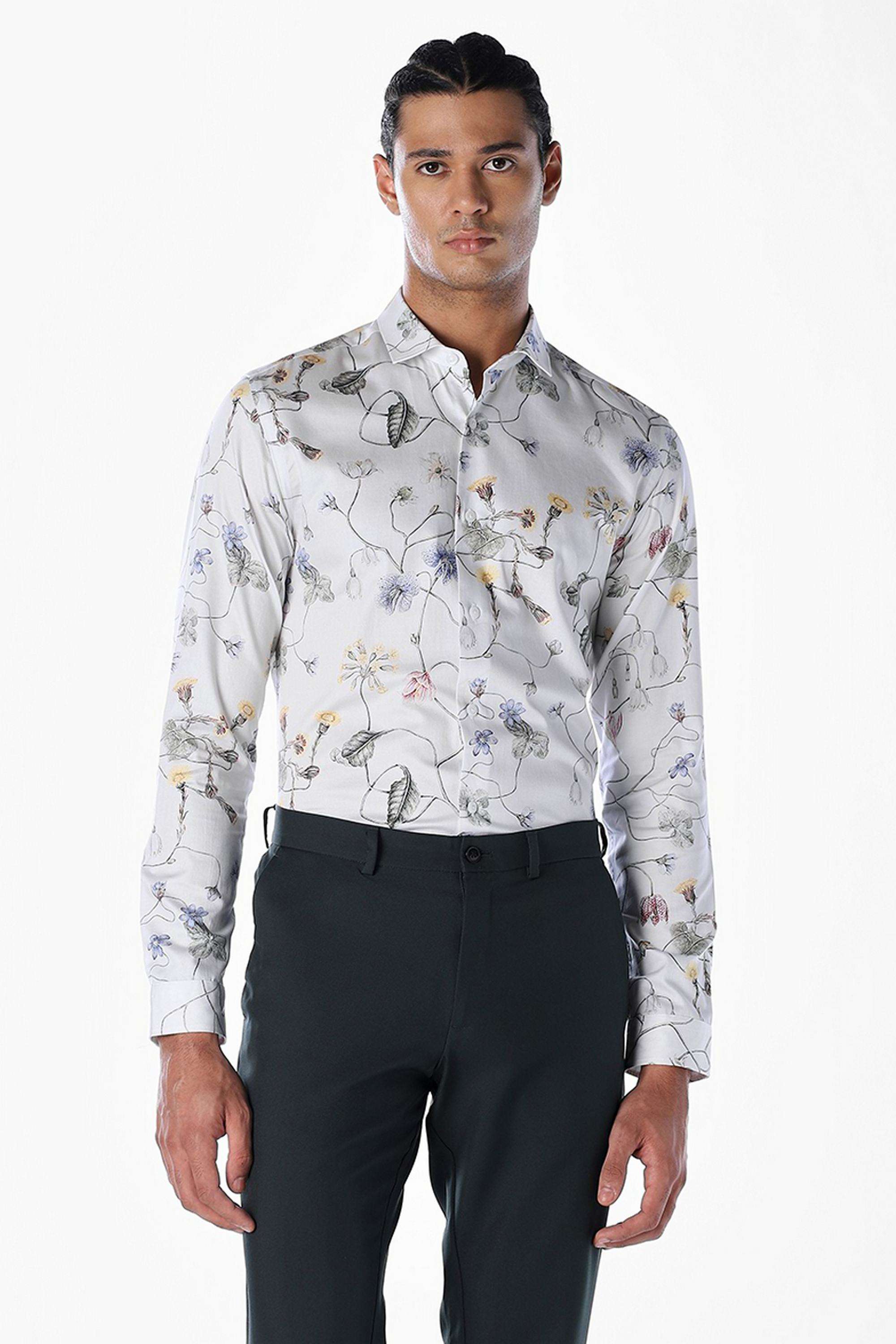 Printed-Cotton-Slim-Fit-Men-s-Casual-Wear-Shirt