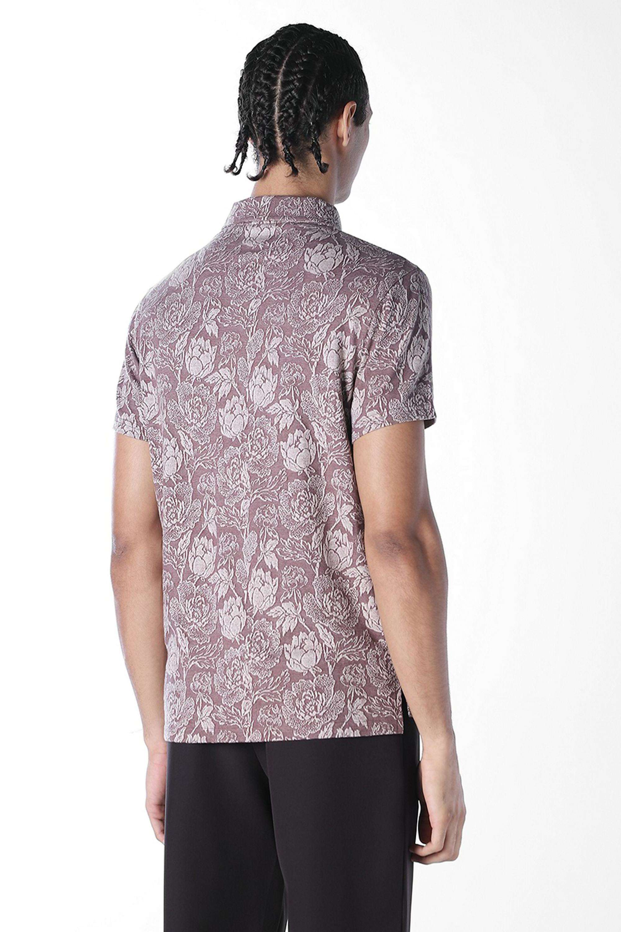 Textured-Cotton-Polo-Men-s-T-Shirt