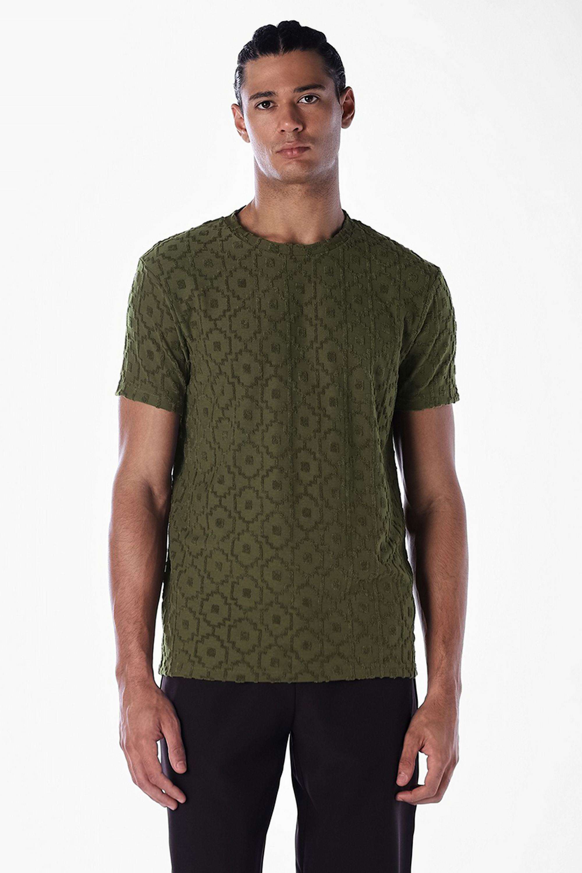 Textured-Cotton-Polo-Men-s-T-Shirt
