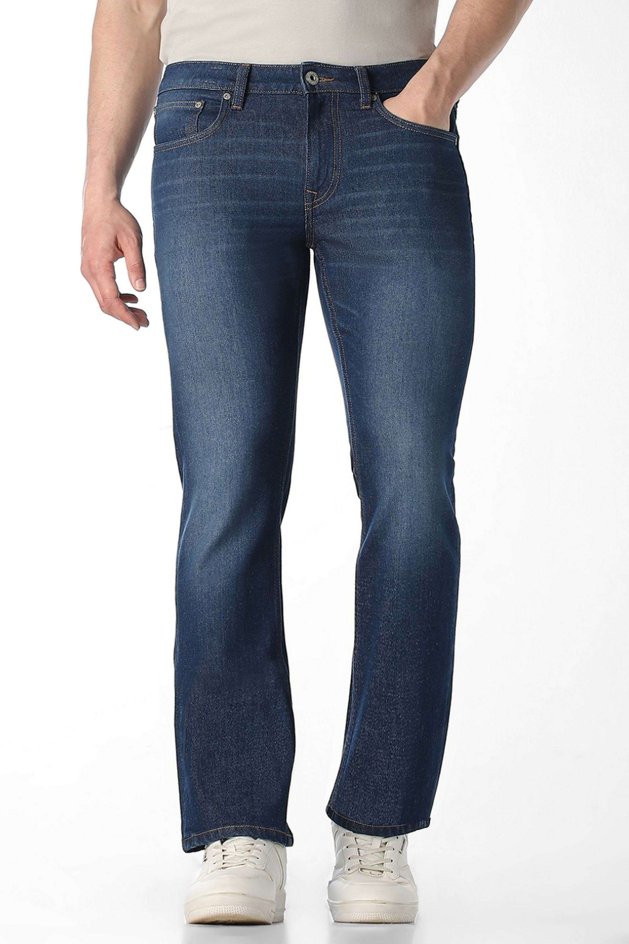 Solid-Cotton-Regular-Fit-Men-s-Jeans