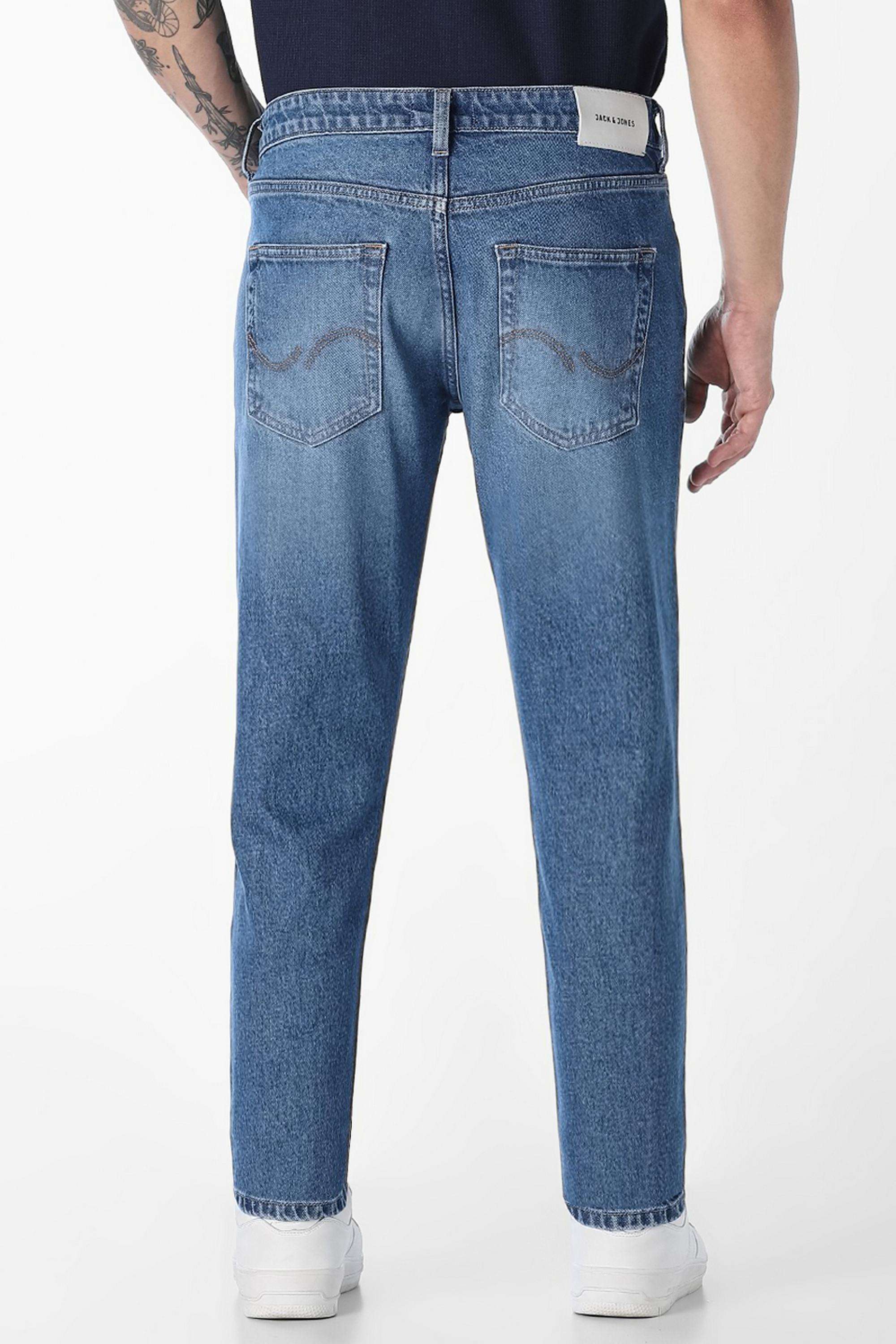 Solid-Cotton-Regular-Fit-Men-s-Jeans