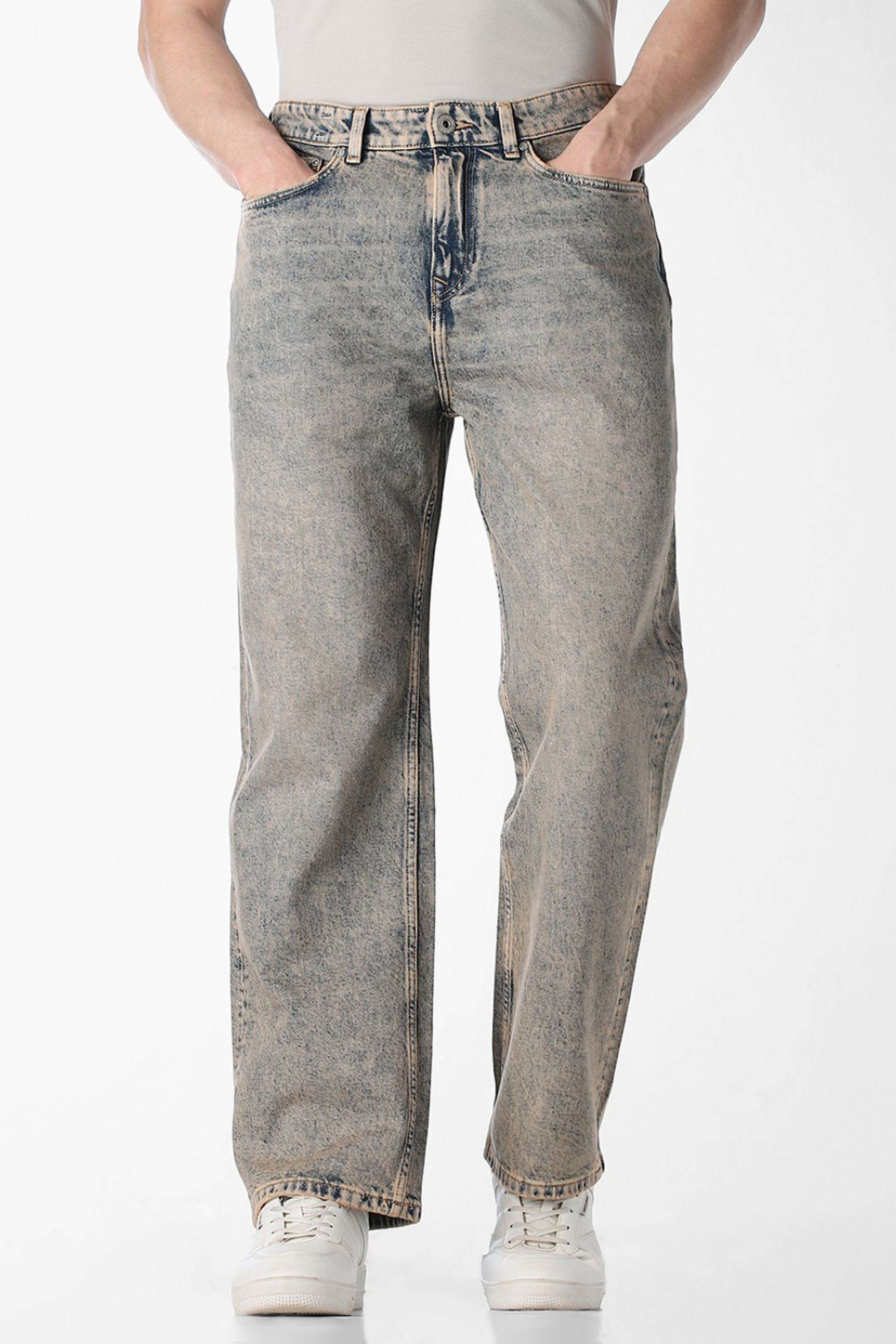 Solid-Cotton-Regular-Fit-Men-s-Jeans