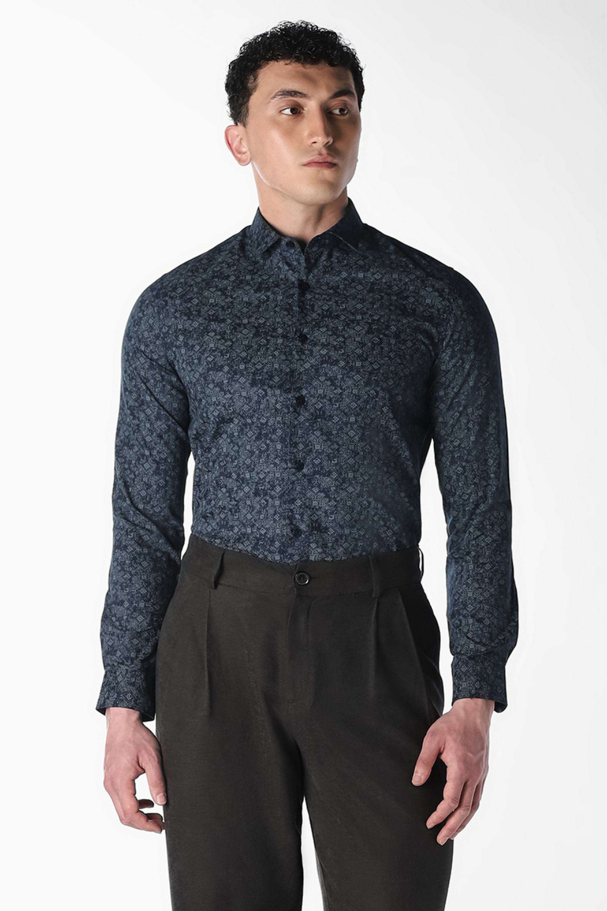 Dobby-Cotton-Slim-Fit-Men-s-Formal-Shirt