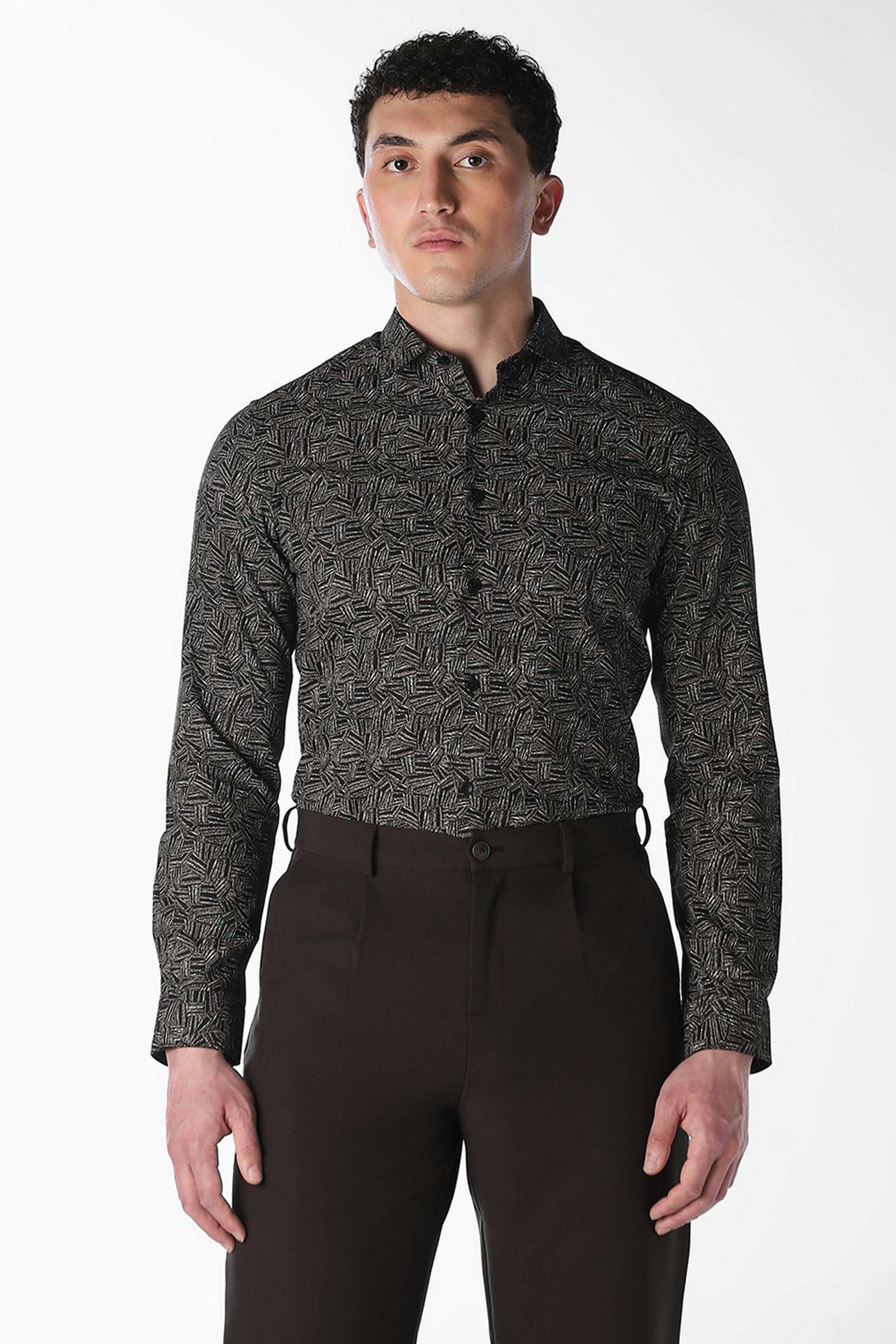 Dobby-Cotton-Slim-Fit-Men-s-Formal-Shirt