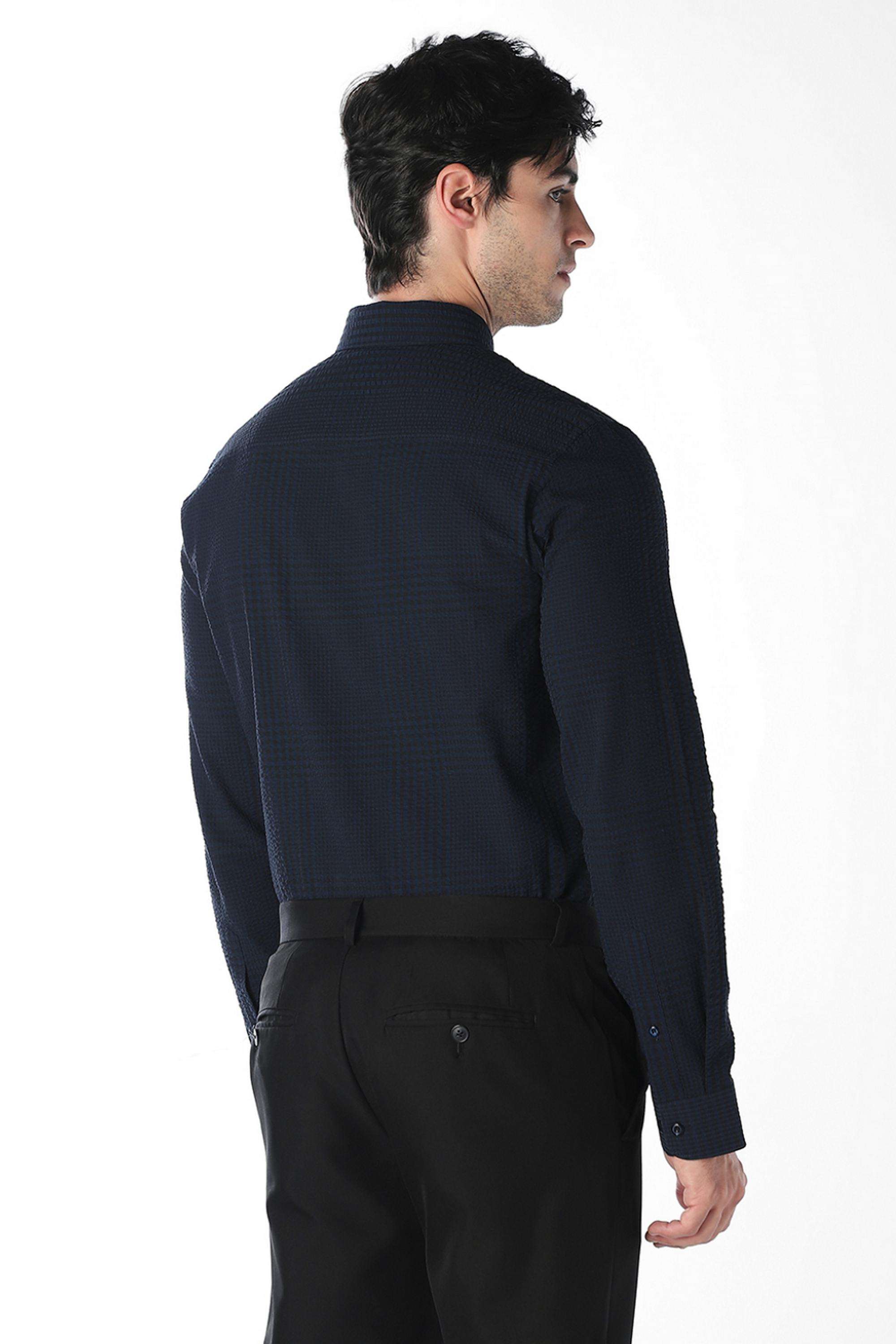 Solid-Cotton-Slim-Fit-Men-s-Formal-Shirt