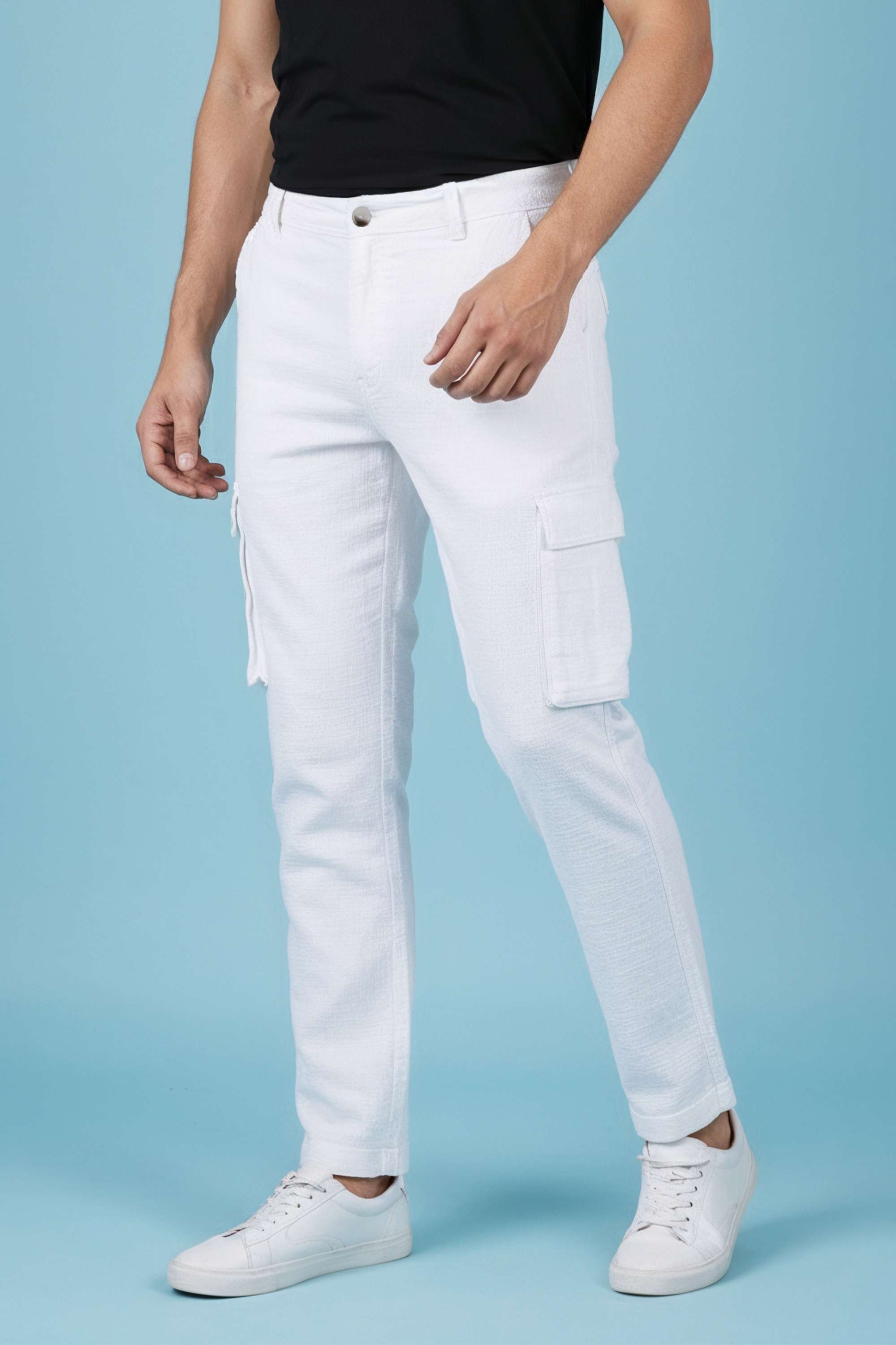 Solid-Cotton-Regular-Fit-Men-Pants