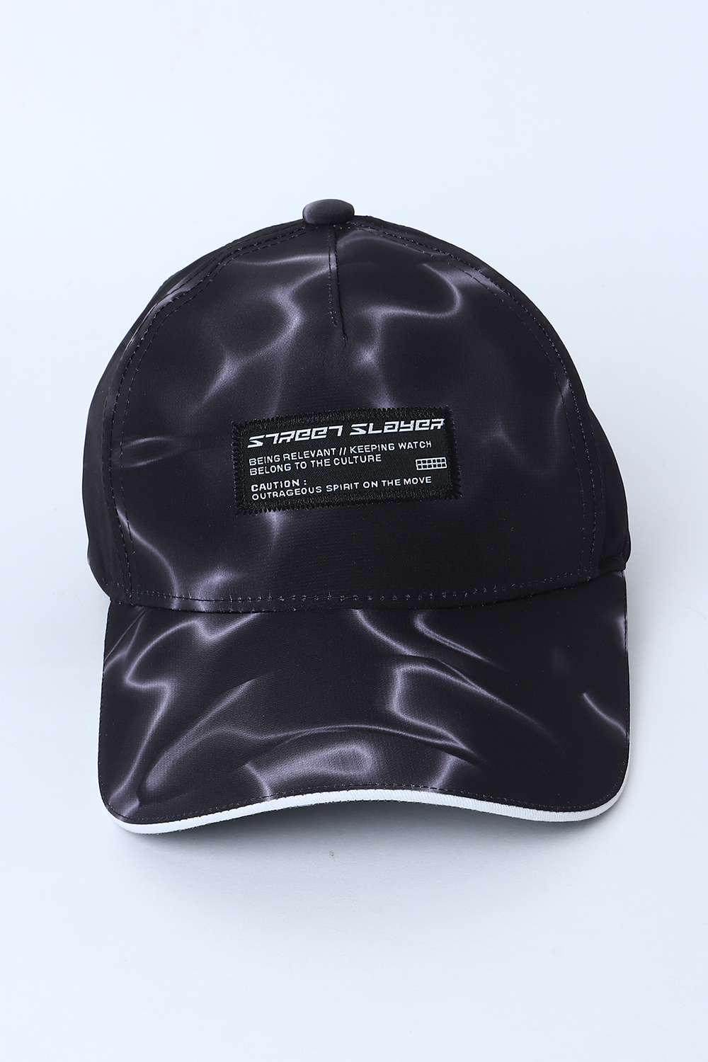 Textured-Polyester-Regular-Fit-Men-s-Casual-Wear-Caps