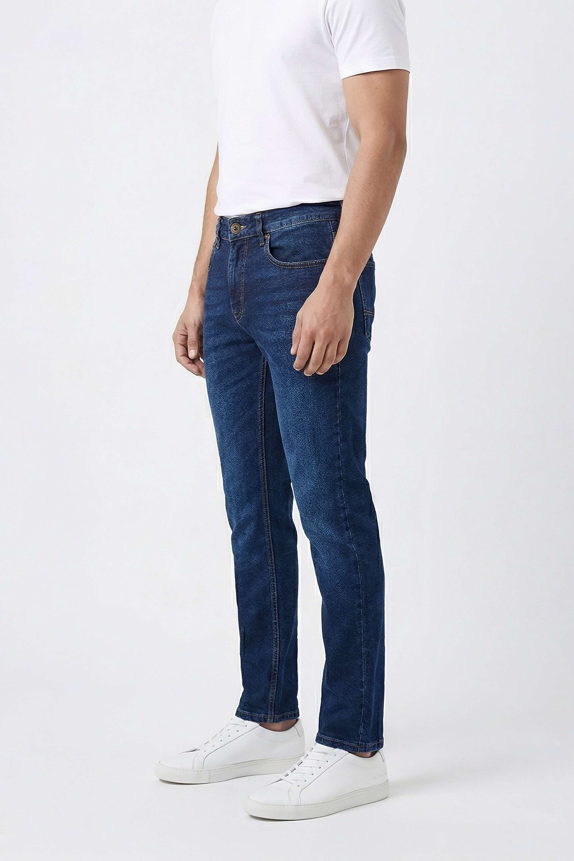 Dark-Wash-Cotton-Slim-Fit-Men-s-Jeans