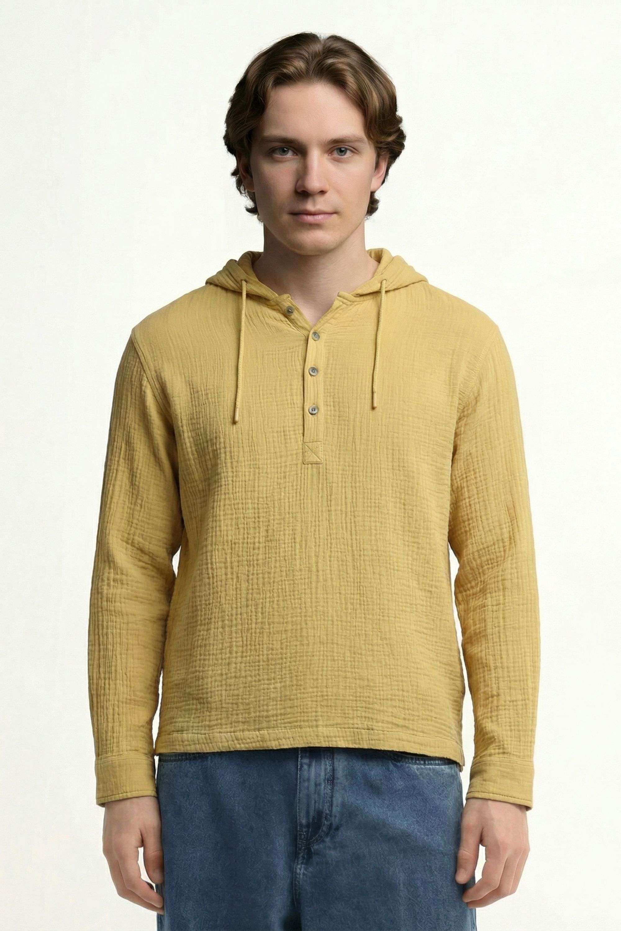Solid-Cotton-Regular-Fit-Men-T-Shirt
