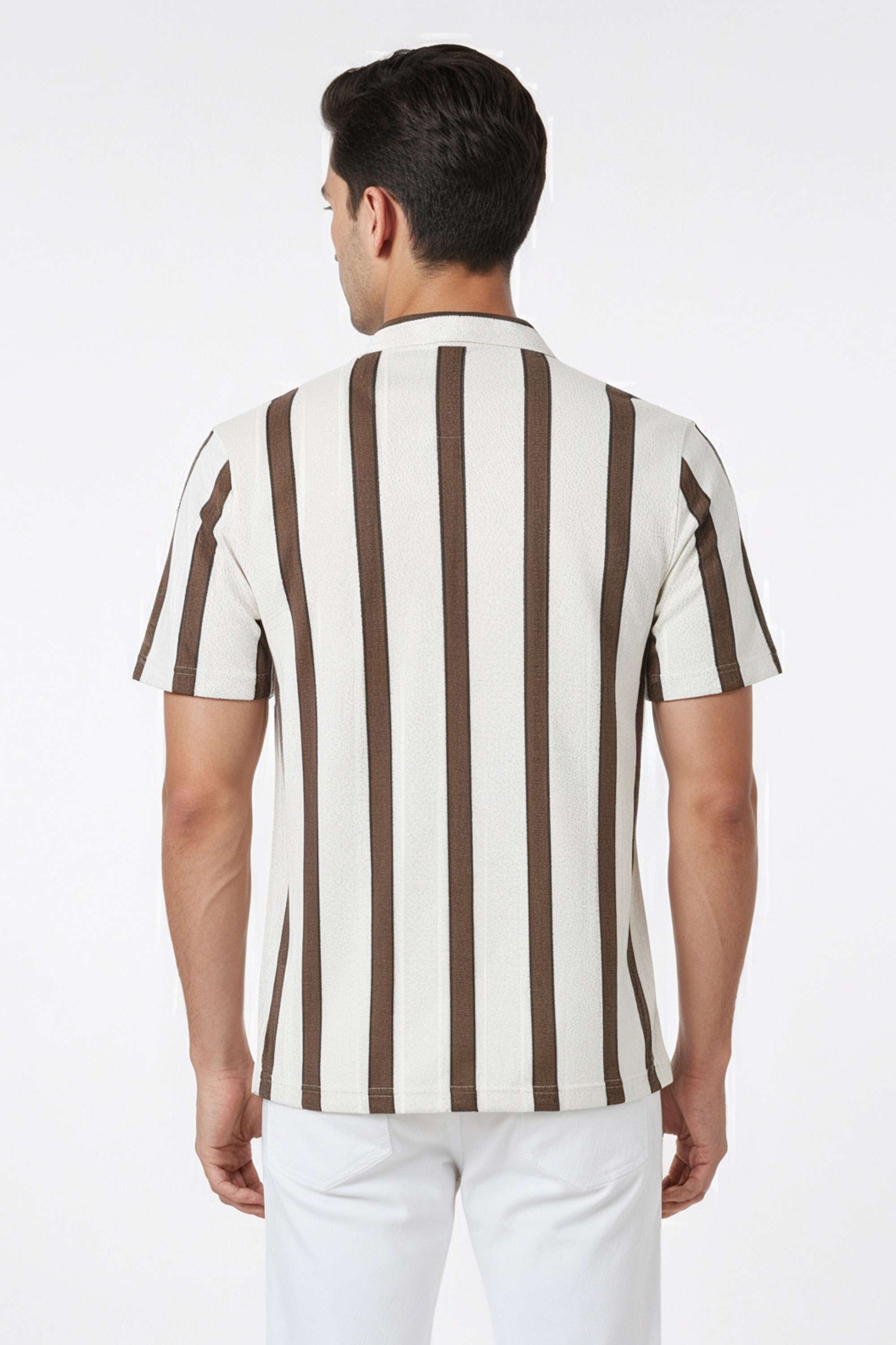 Stripes-Blended-Fabric-Regular-Fit-Men-Casual-Wear-Shirt