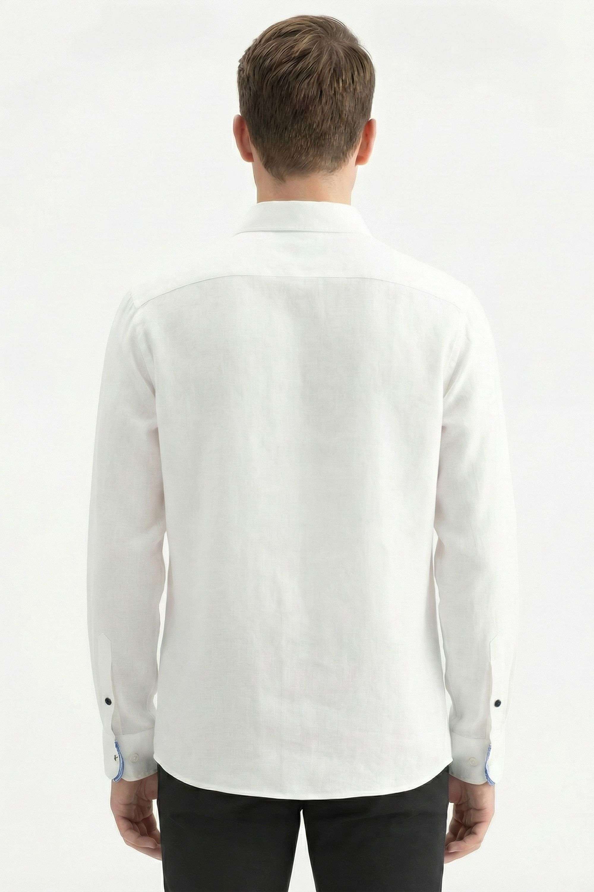 Solid-Linen-Regular-Fit-Men-Casual-Wear-Shirt