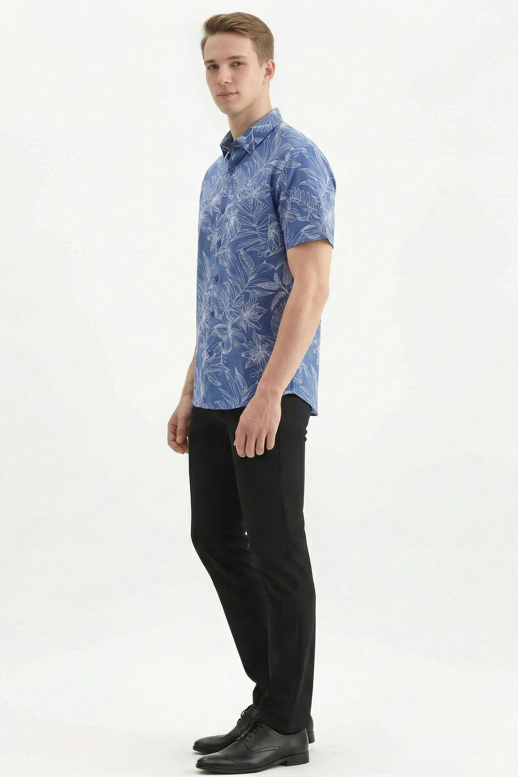 Floral-Cotton-Regular-Fit-Men-Casual-Wear-Shirt