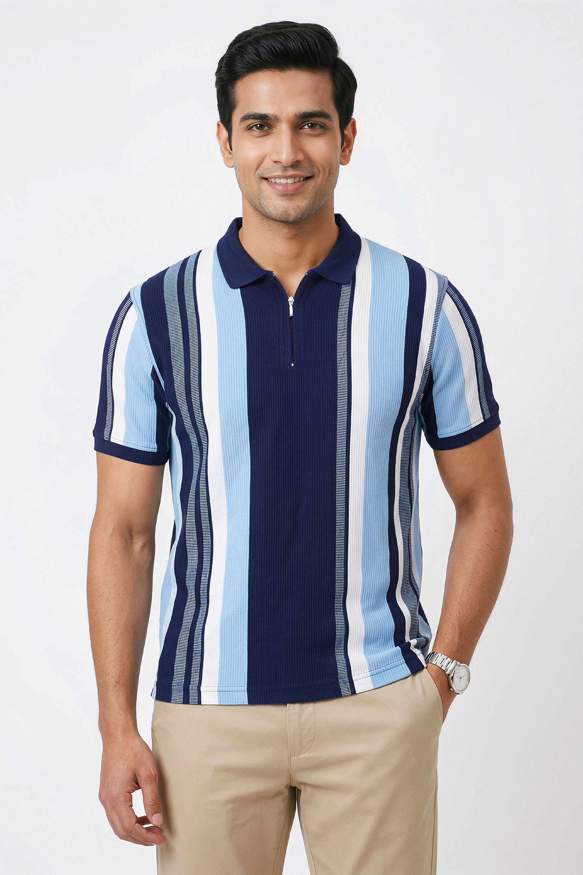 Stripes-Cotton-Blend-Regular-Fit-Men-s-T-Shirt