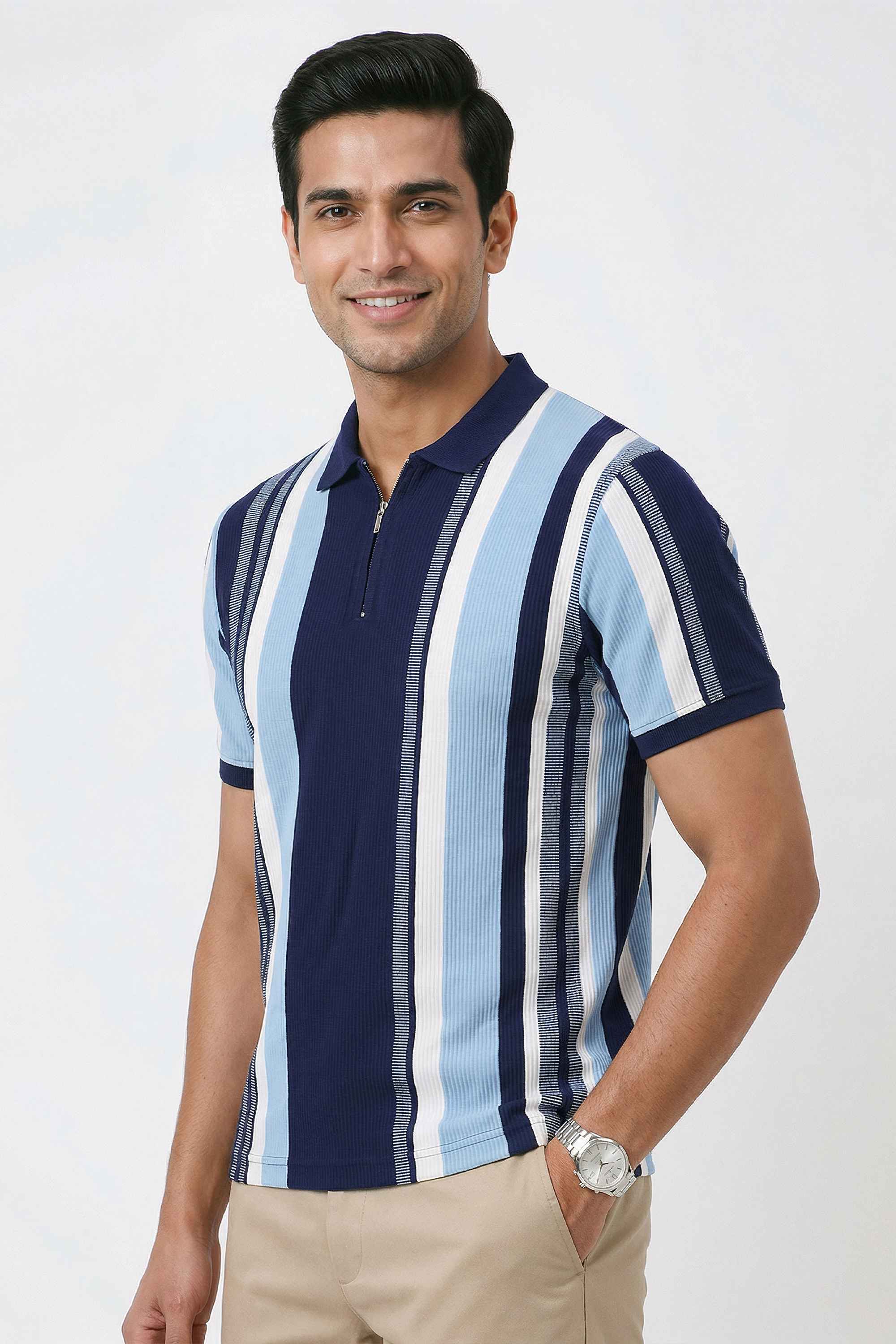 Stripes-Cotton-Blend-Regular-Fit-Men-s-T-Shirt