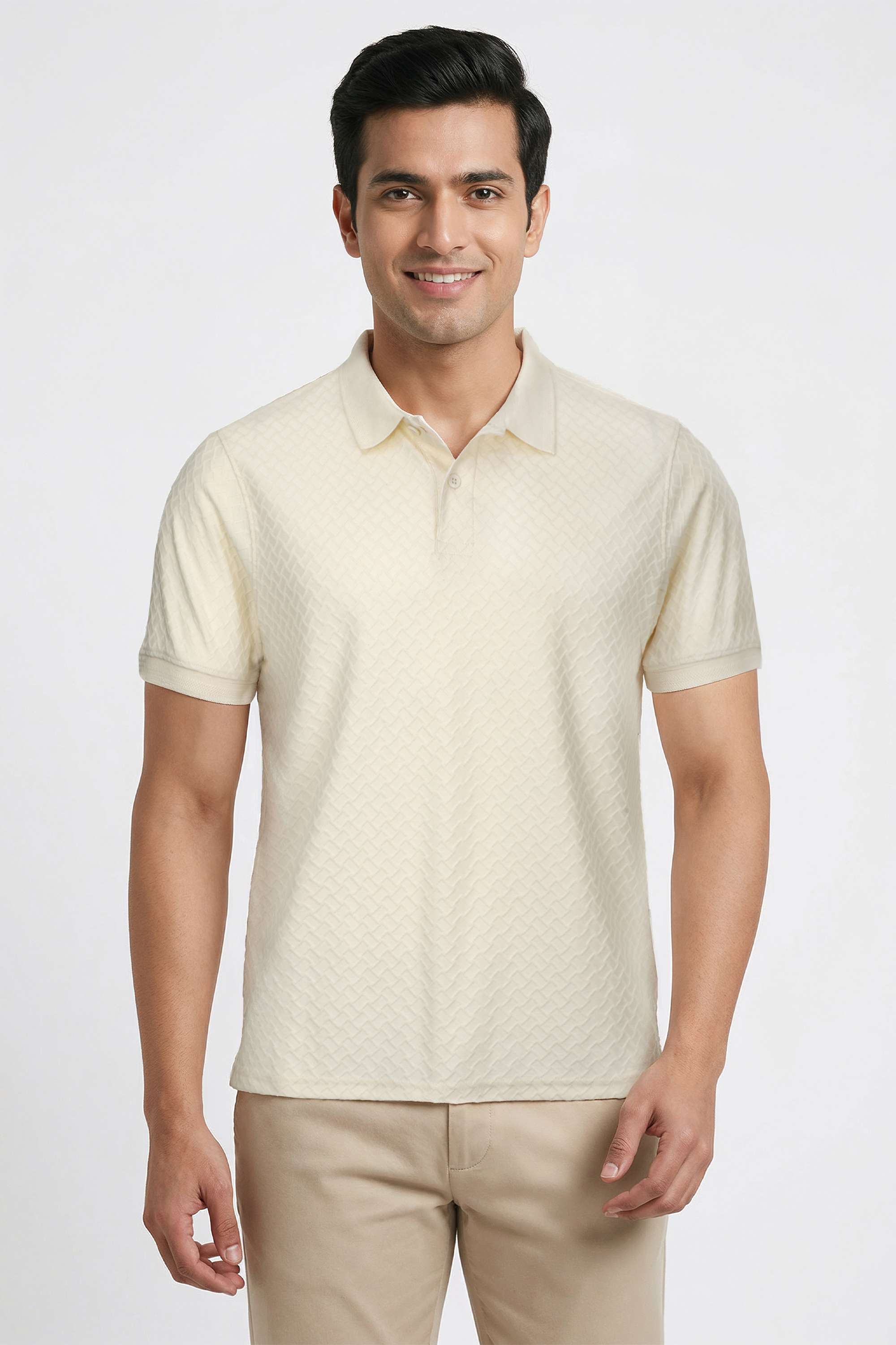 Textured-Cotton-Blend-Regular-Fit-Men-s-T-Shirt