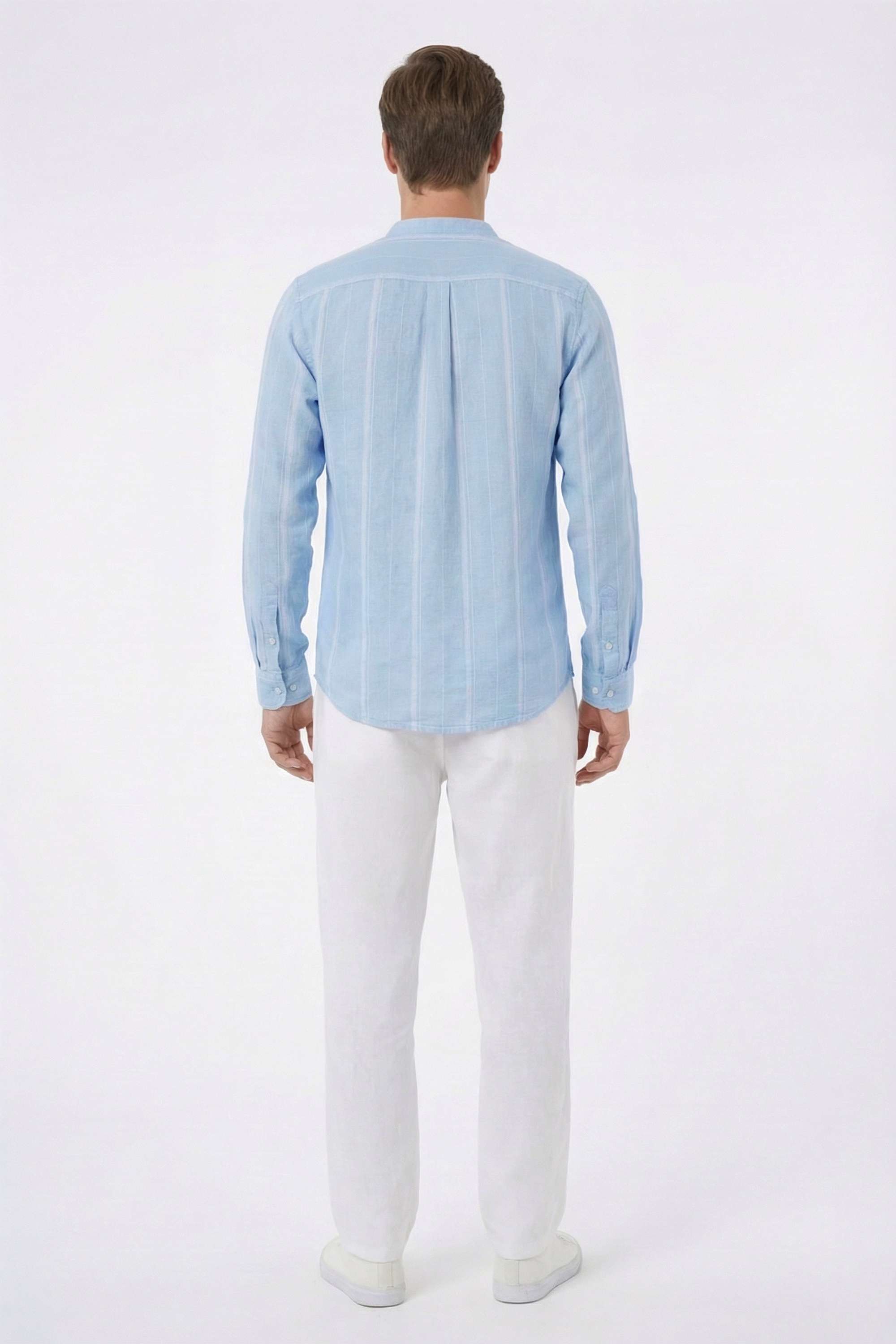 Stripes-Cotton-Regular-Fit-Men-Casual-Wear-Shirt