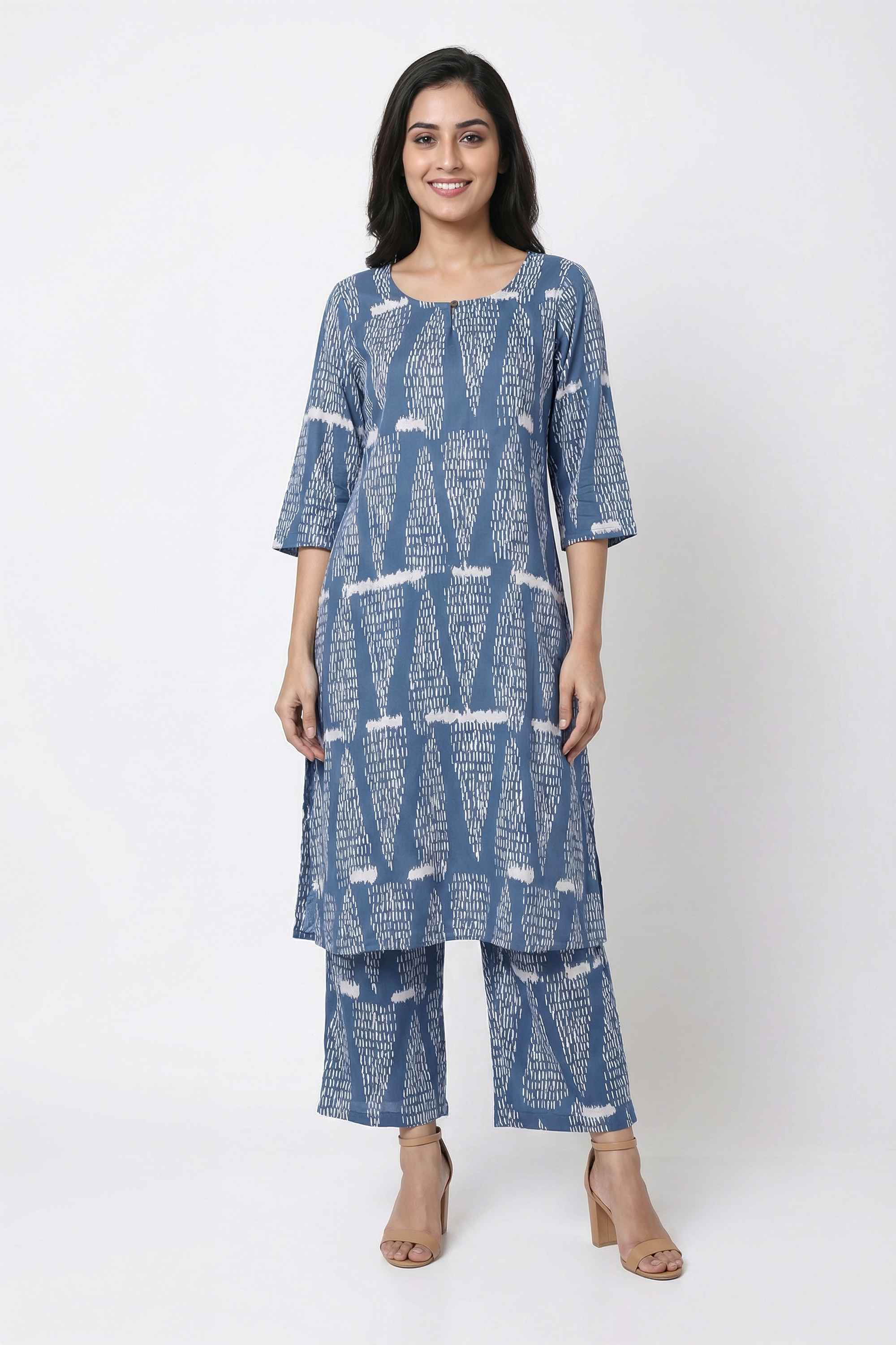 Printed-Full-Length-Rayon-Woven-Women-s-Co-Ord-Set