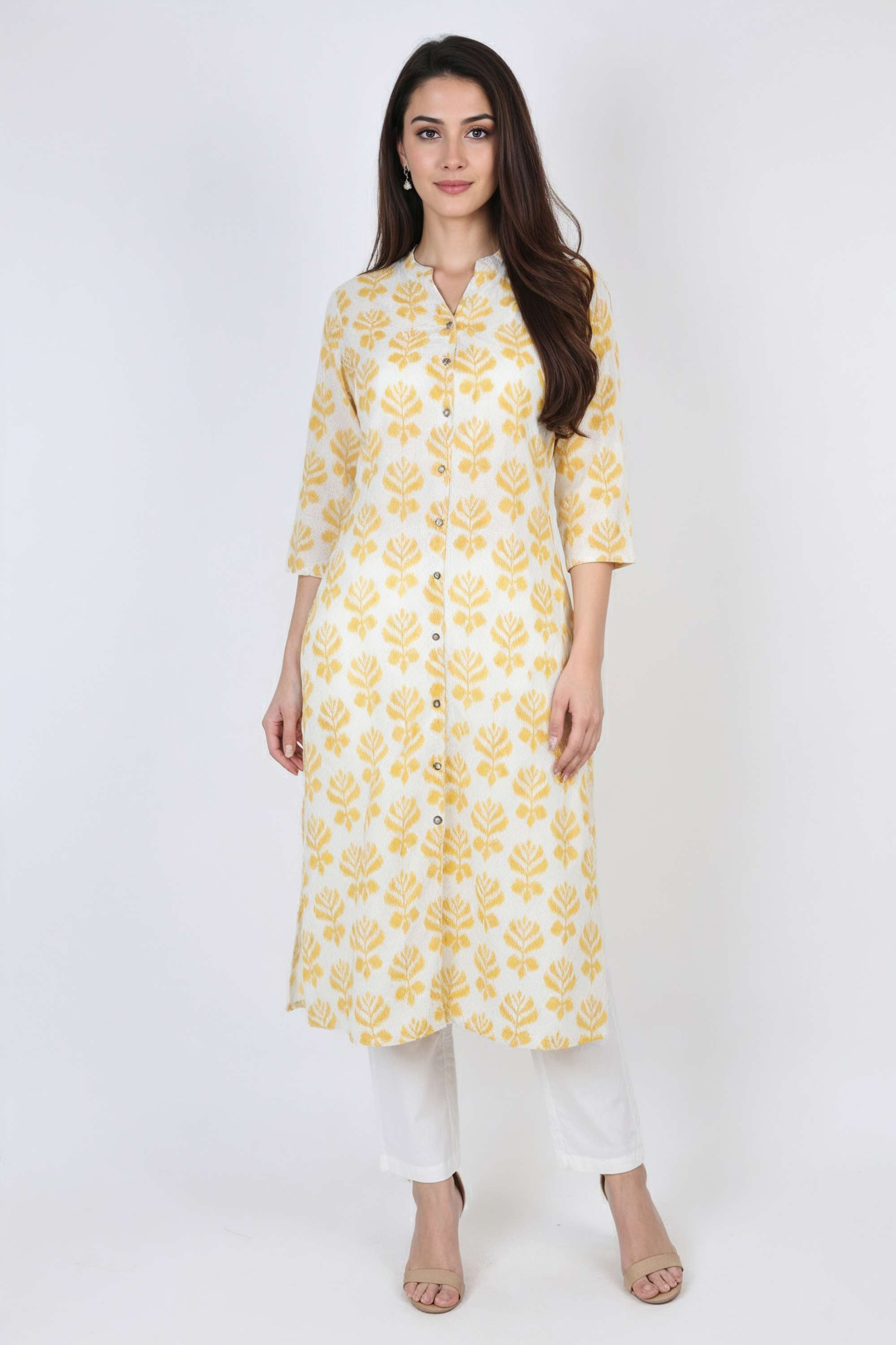 Printed-Cotton-Collared-Women-s-Festive-Wear-Kurta
