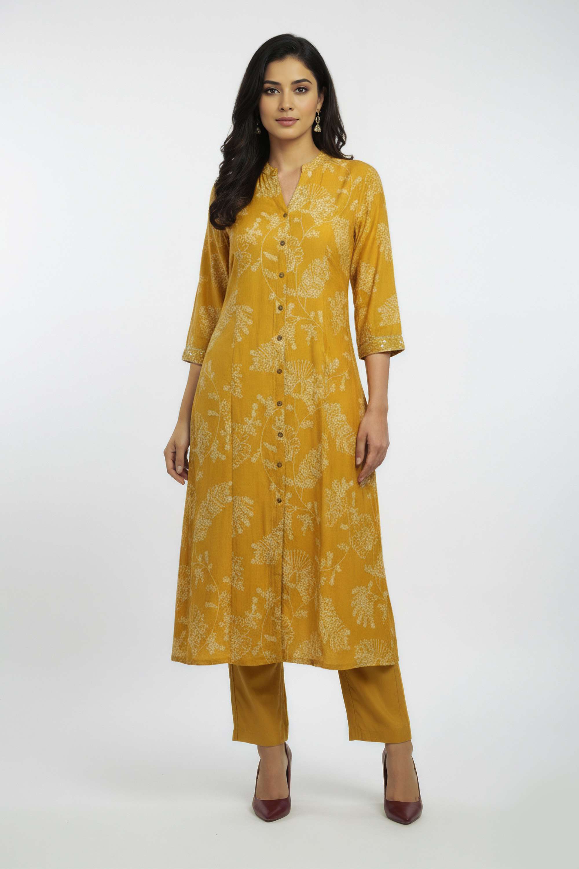 Printed-Muslin-Henley-Women-s-Casual-Wear-Kurta