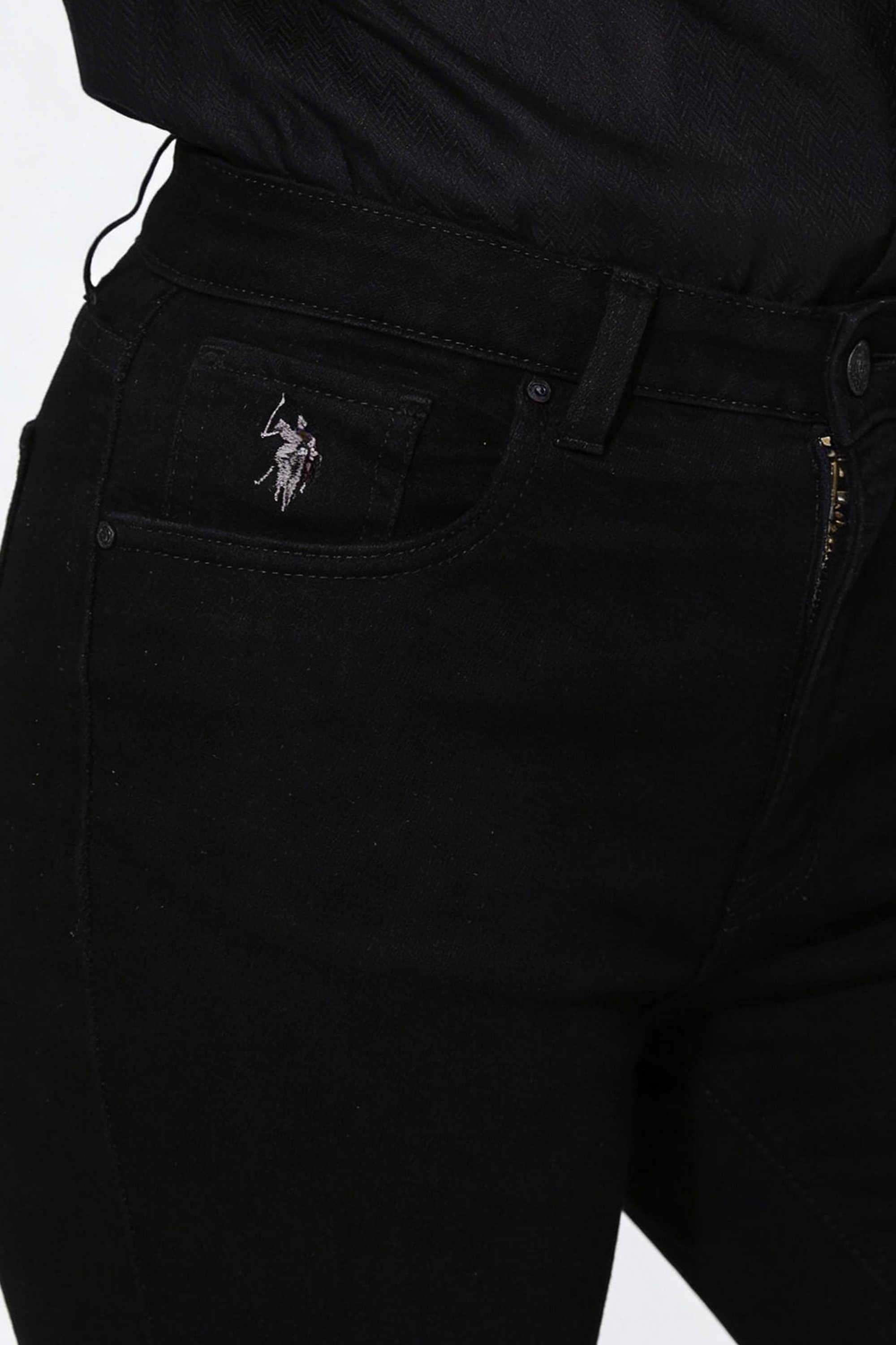 Solid-Cotton-Bootcut-Fit-Women-s-Jeans