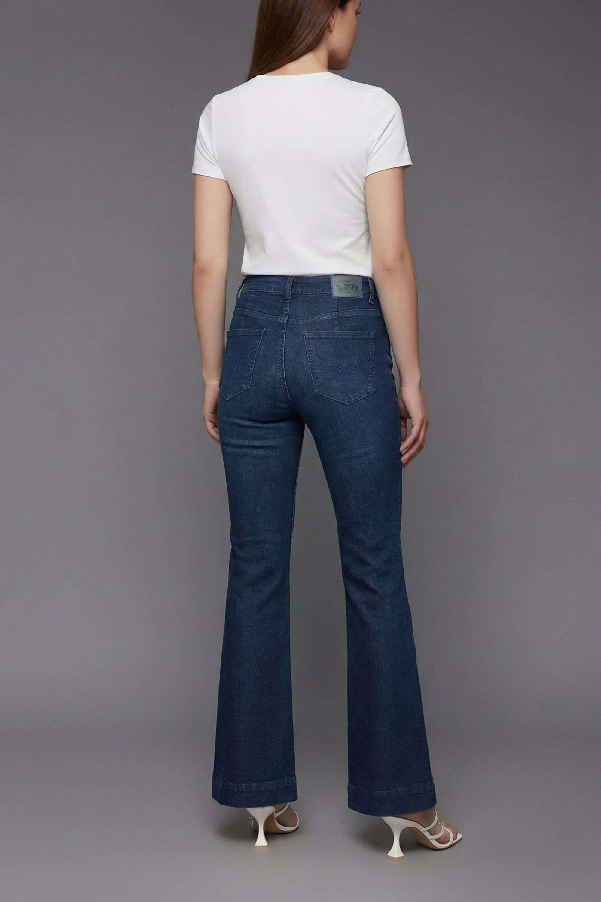 High-Rise-Blended-Fabric-Regular-Fit-Women-s-Jeans