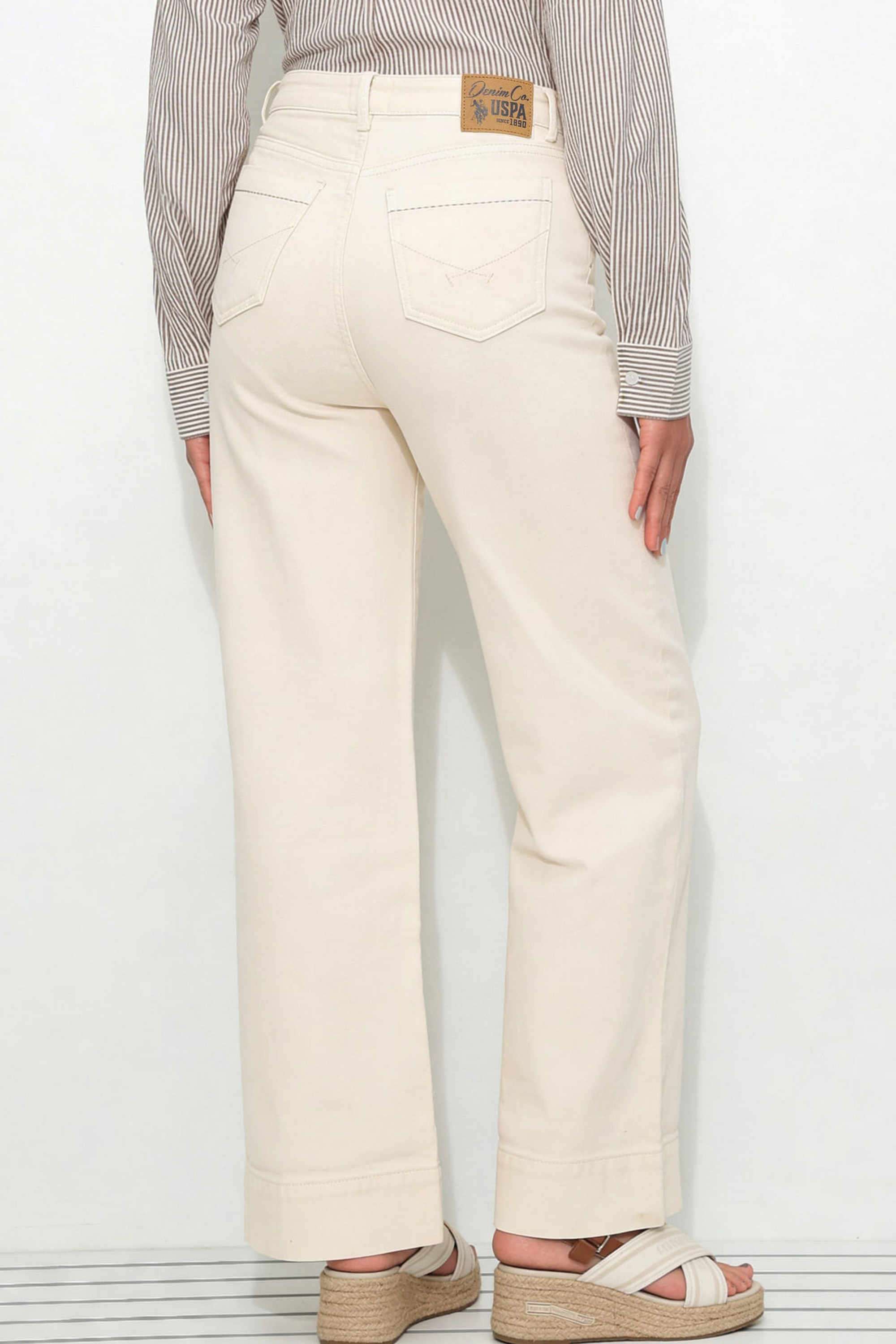 Solid-Cotton-Wide-Leg-Fit-Women-s-Jeans