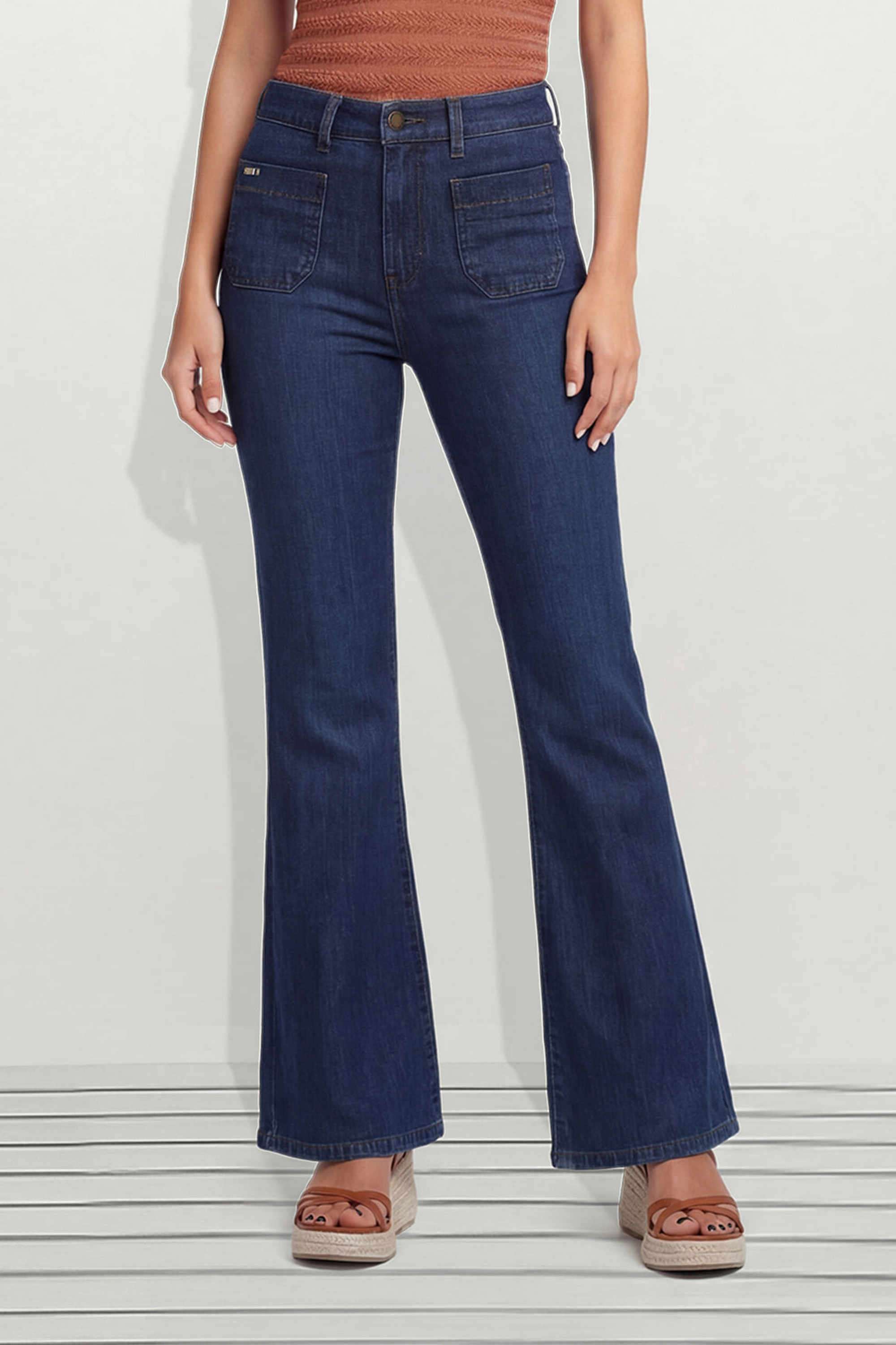 Solid-Cotton-Relaxed-Fit-Women-s-Jeans
