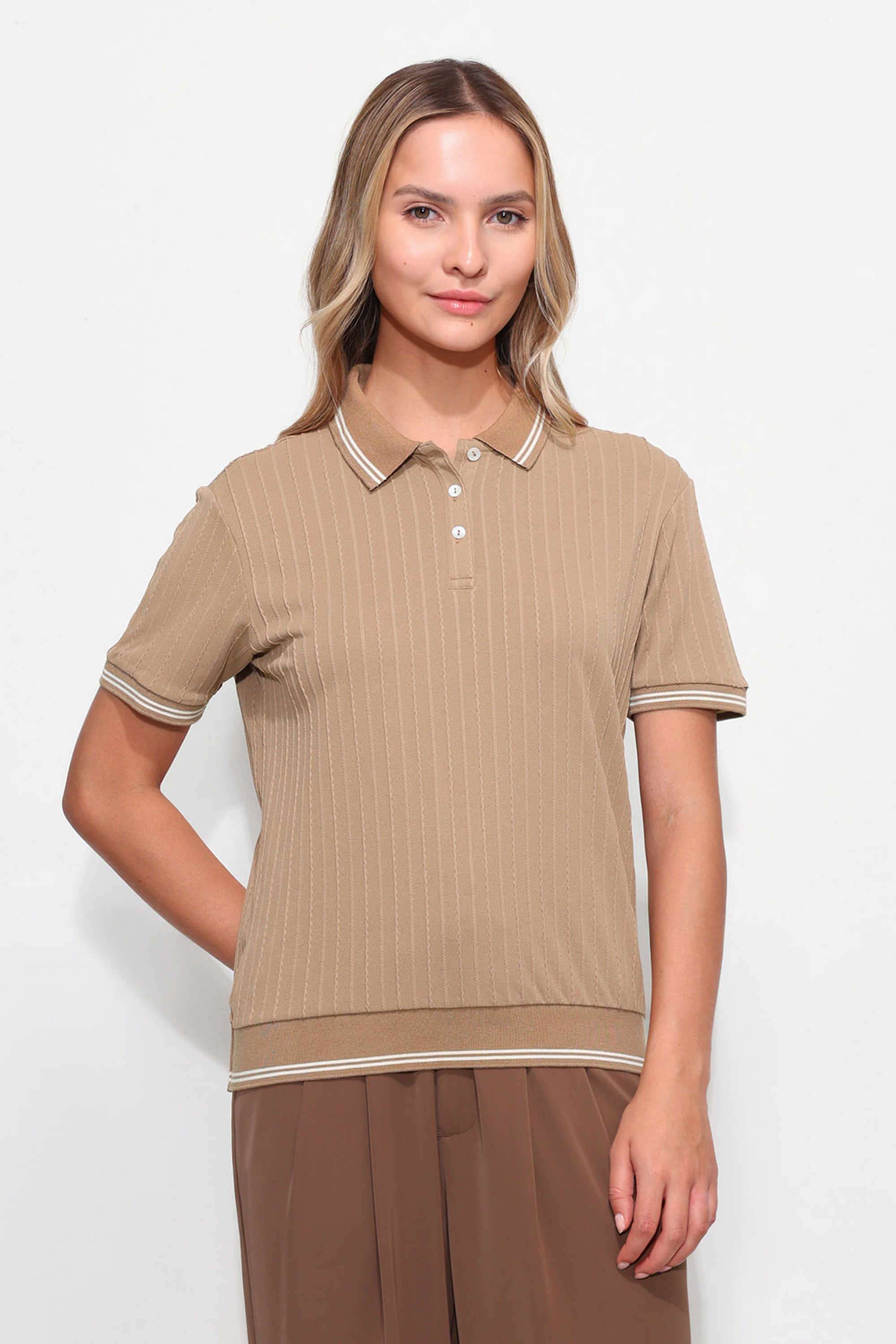 Printed-Cotton-Polo-Women-s-T-Shirt