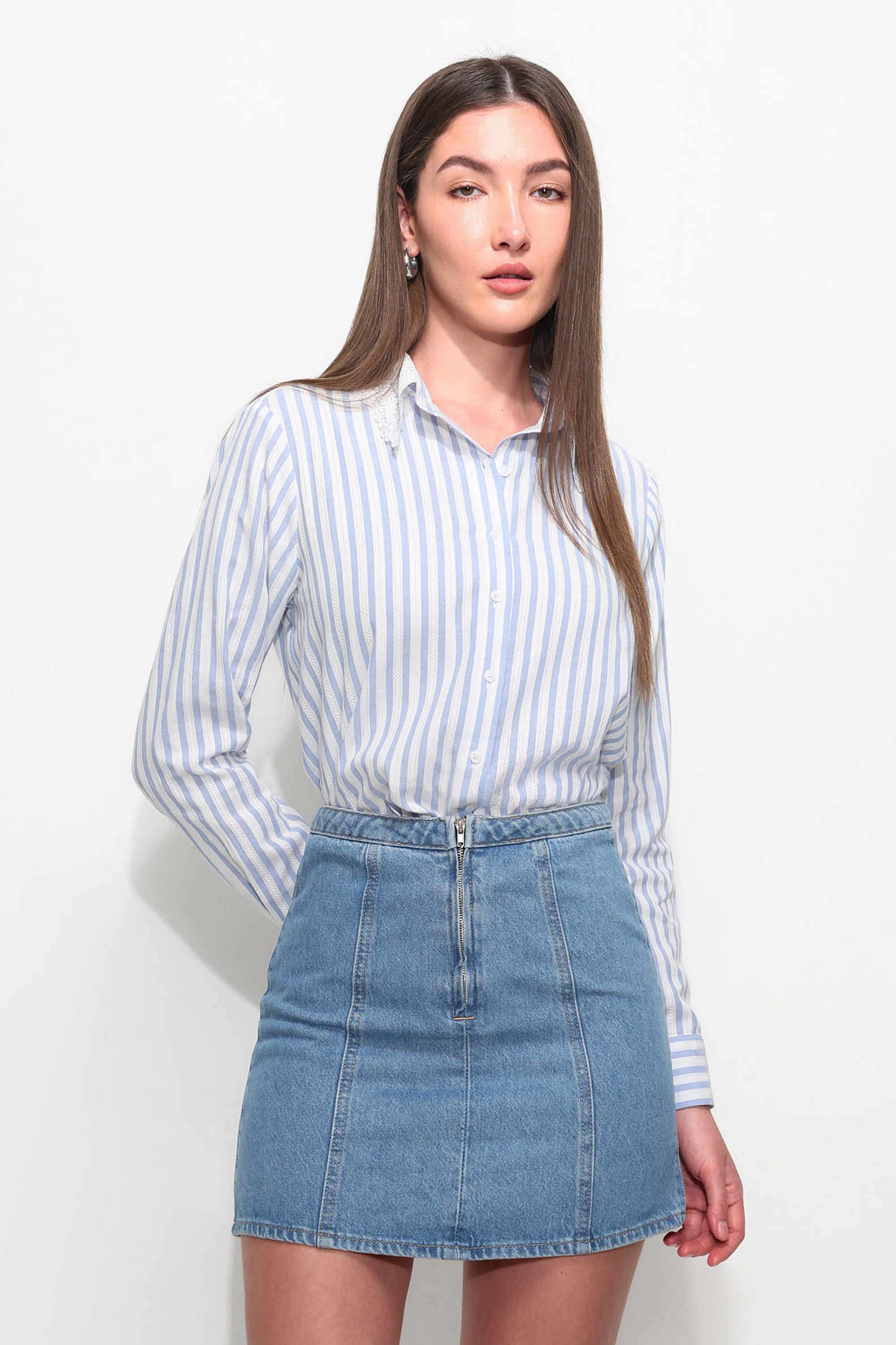 Stripes-Cotton-Regular-Fit-Women-s-Shirt